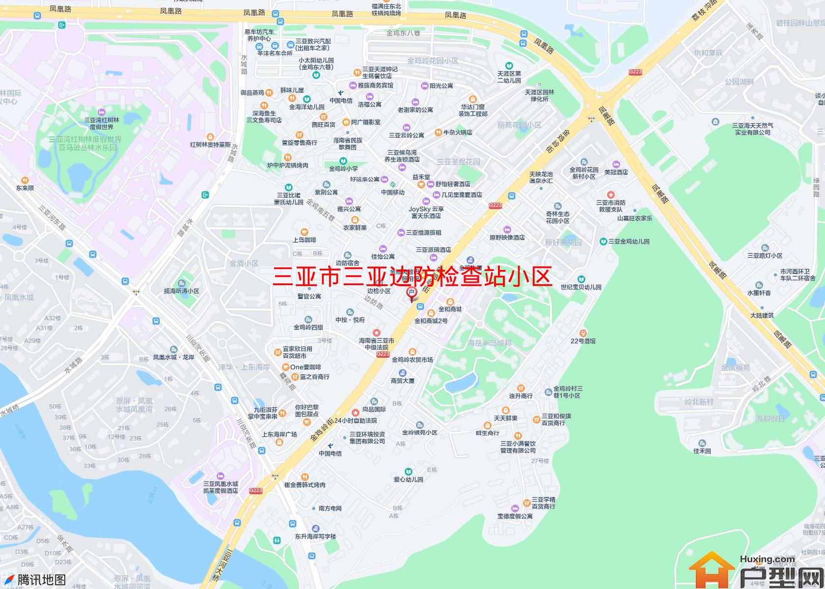 三亚边防检查站小区小区 - 户型网