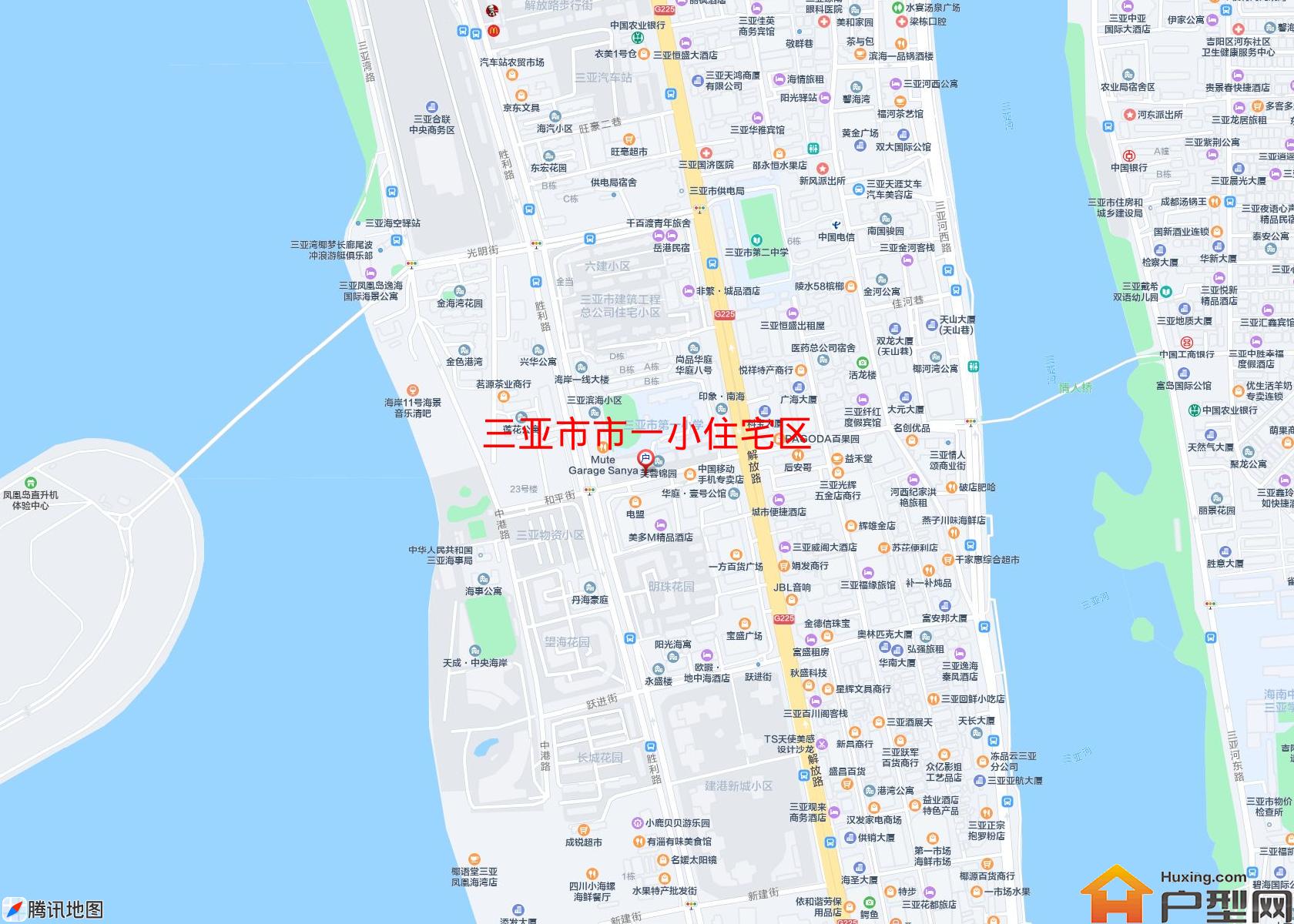 市一小住宅区小区 - 户型网
