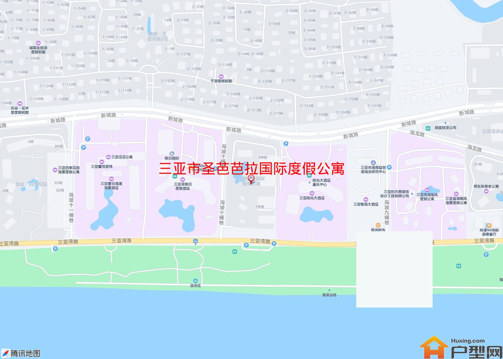 圣芭芭拉国际度假公寓(别墅)小区 - 户型网