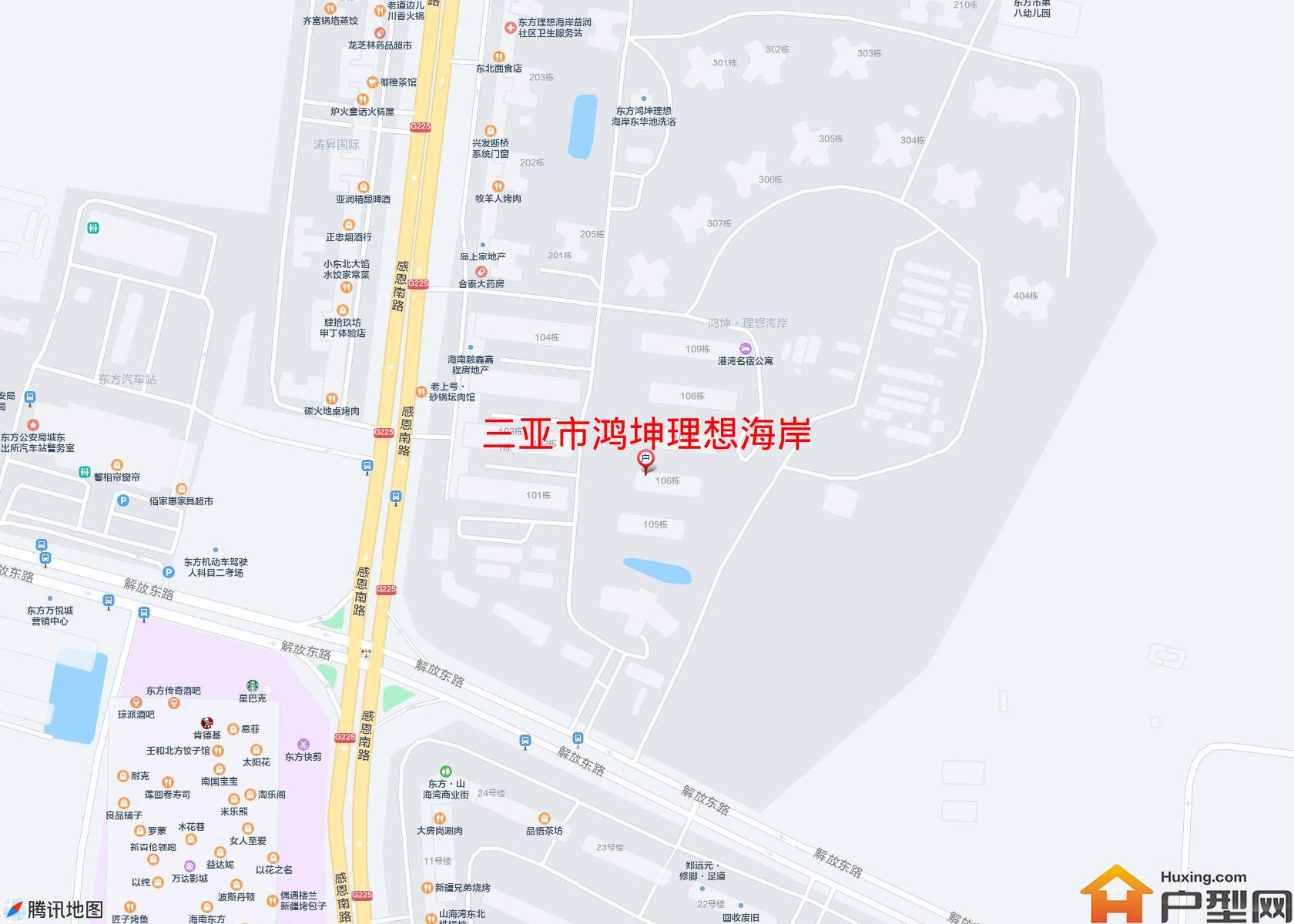 鸿坤理想海岸小区 - 户型网