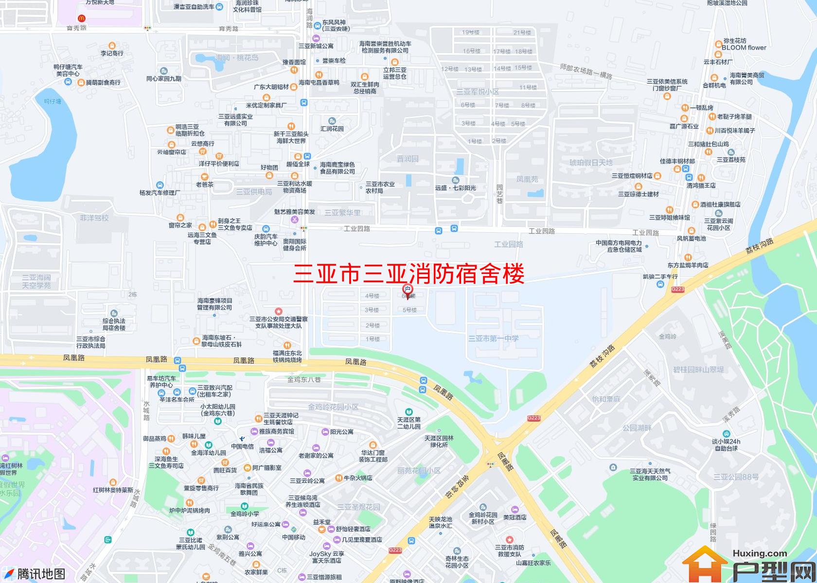 三亚消防宿舍楼小区 - 户型网