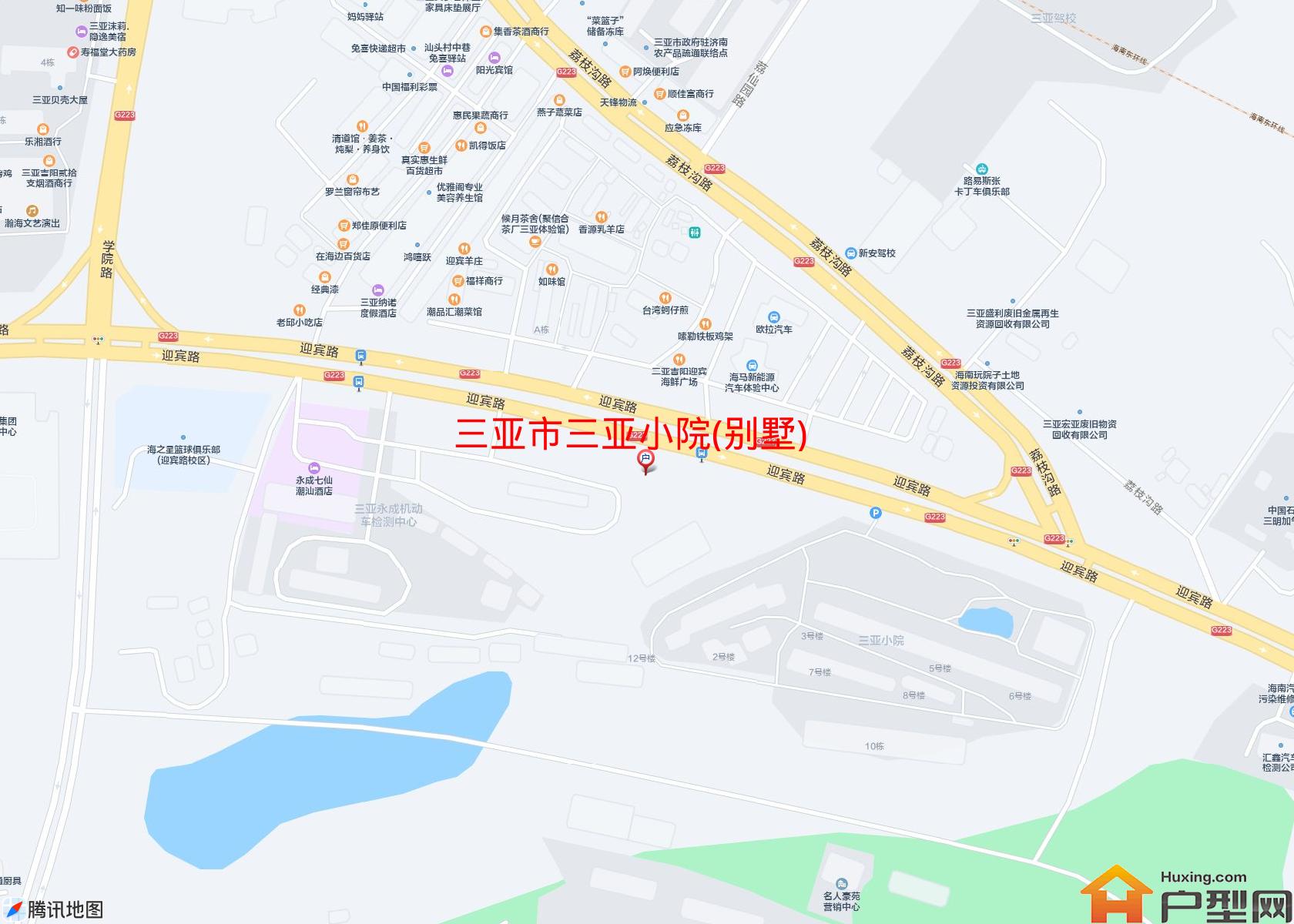 三亚小院(别墅)小区 - 户型网