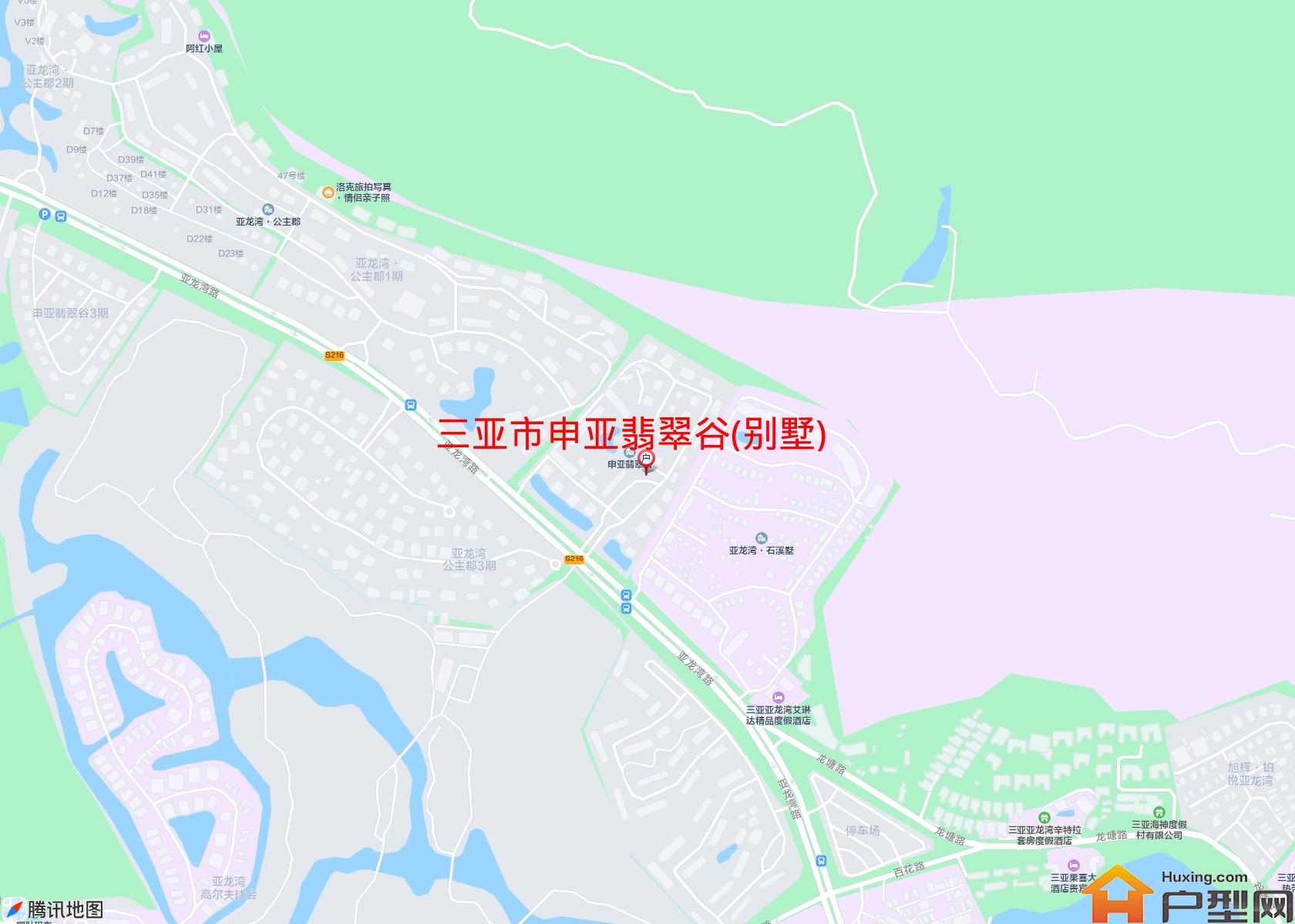 申亚翡翠谷(别墅)小区 - 户型网