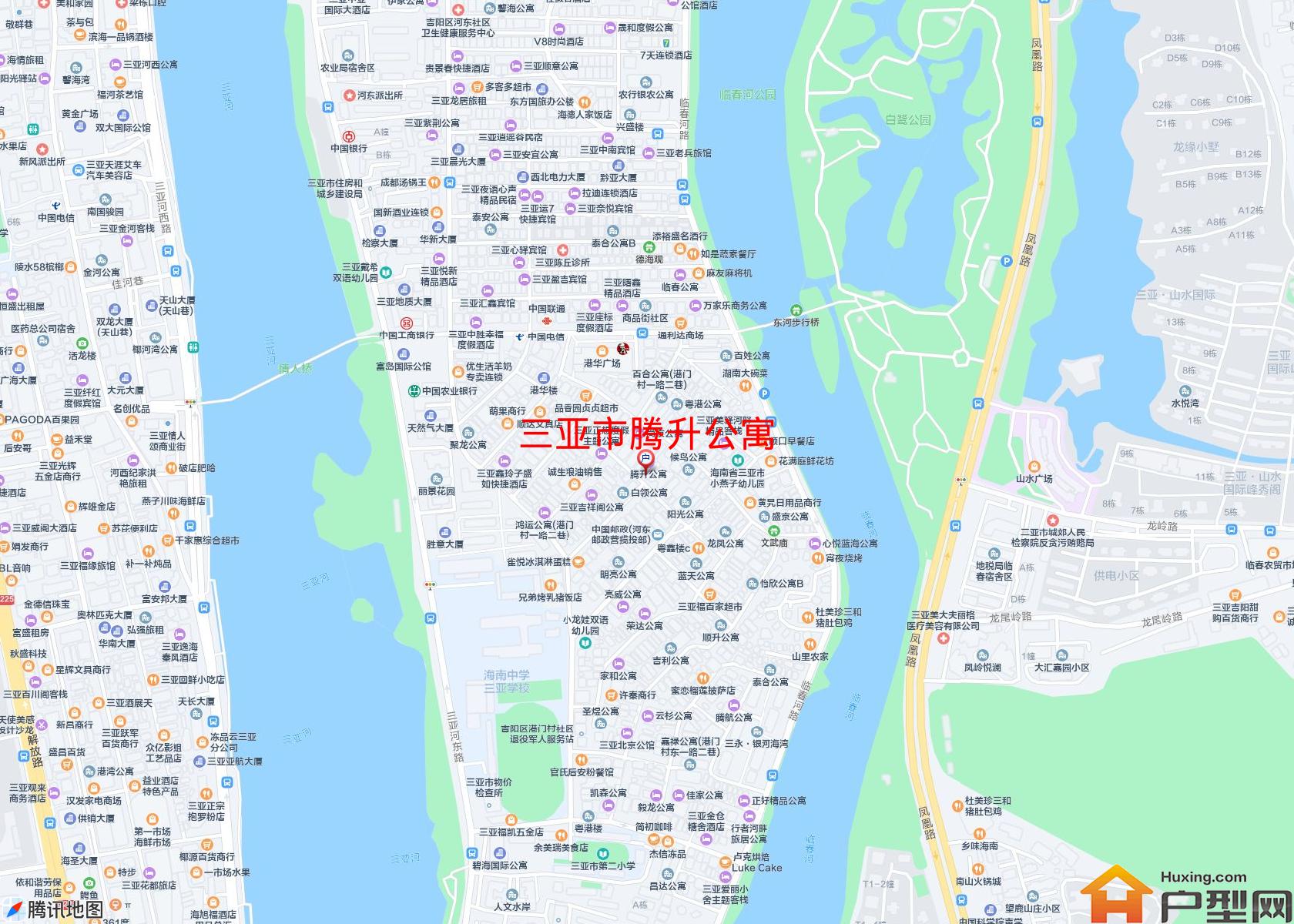 腾升公寓小区 - 户型网