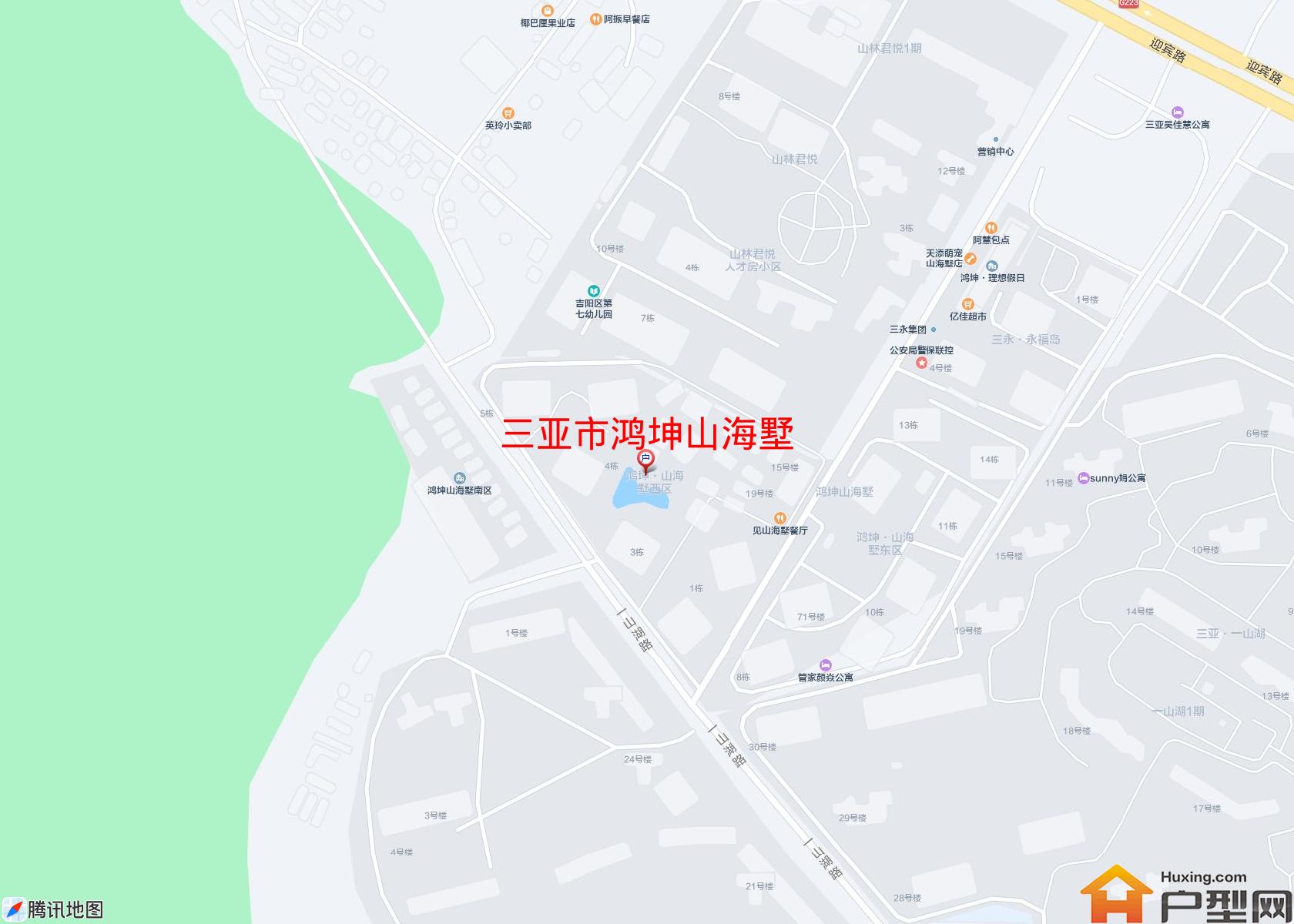 鸿坤山海墅小区 - 户型网