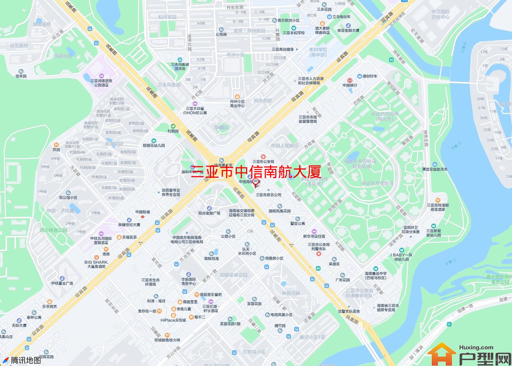 中信南航大厦小区 - 户型网