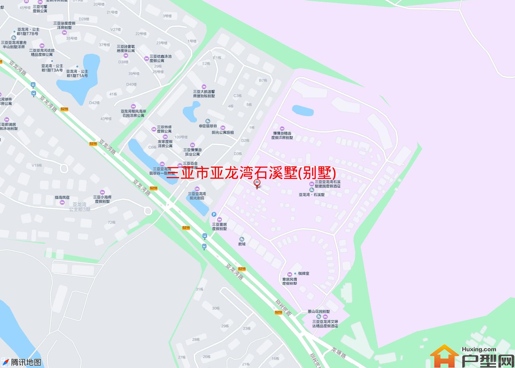 亚龙湾石溪墅(别墅)小区 - 户型网
