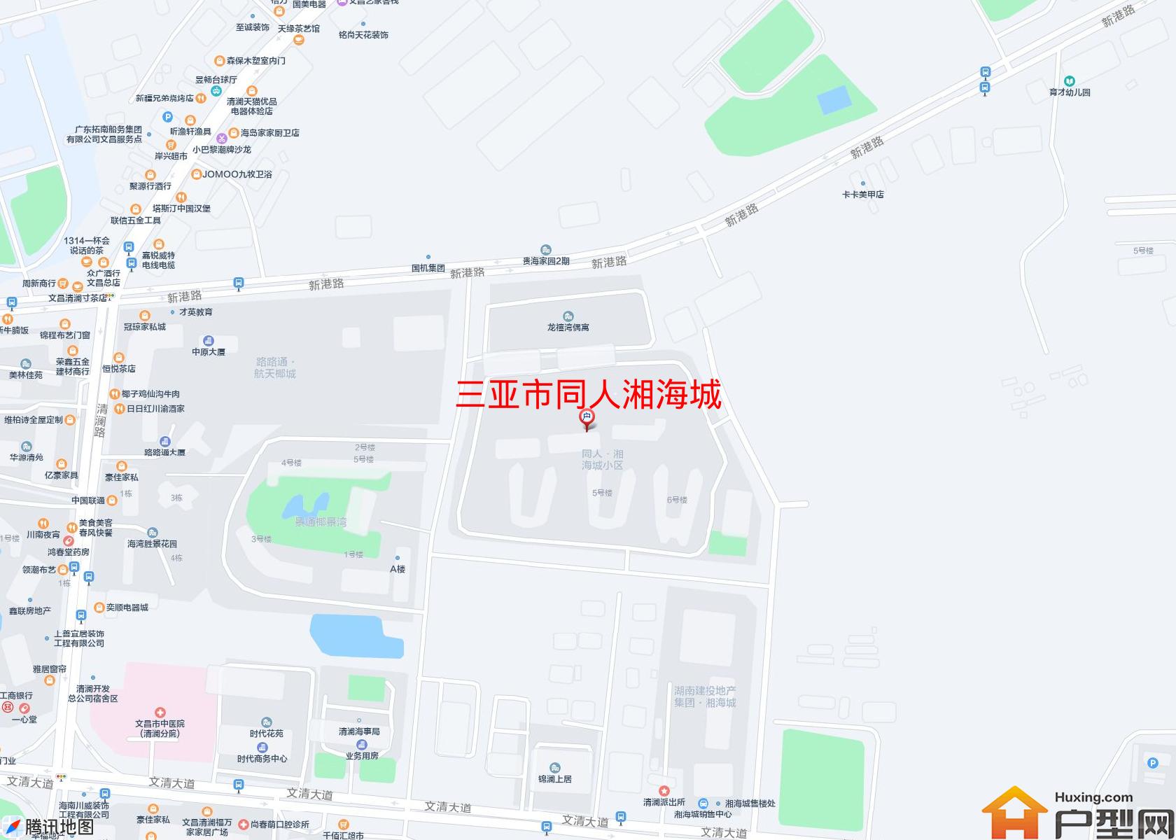 同人湘海城小区 - 户型网