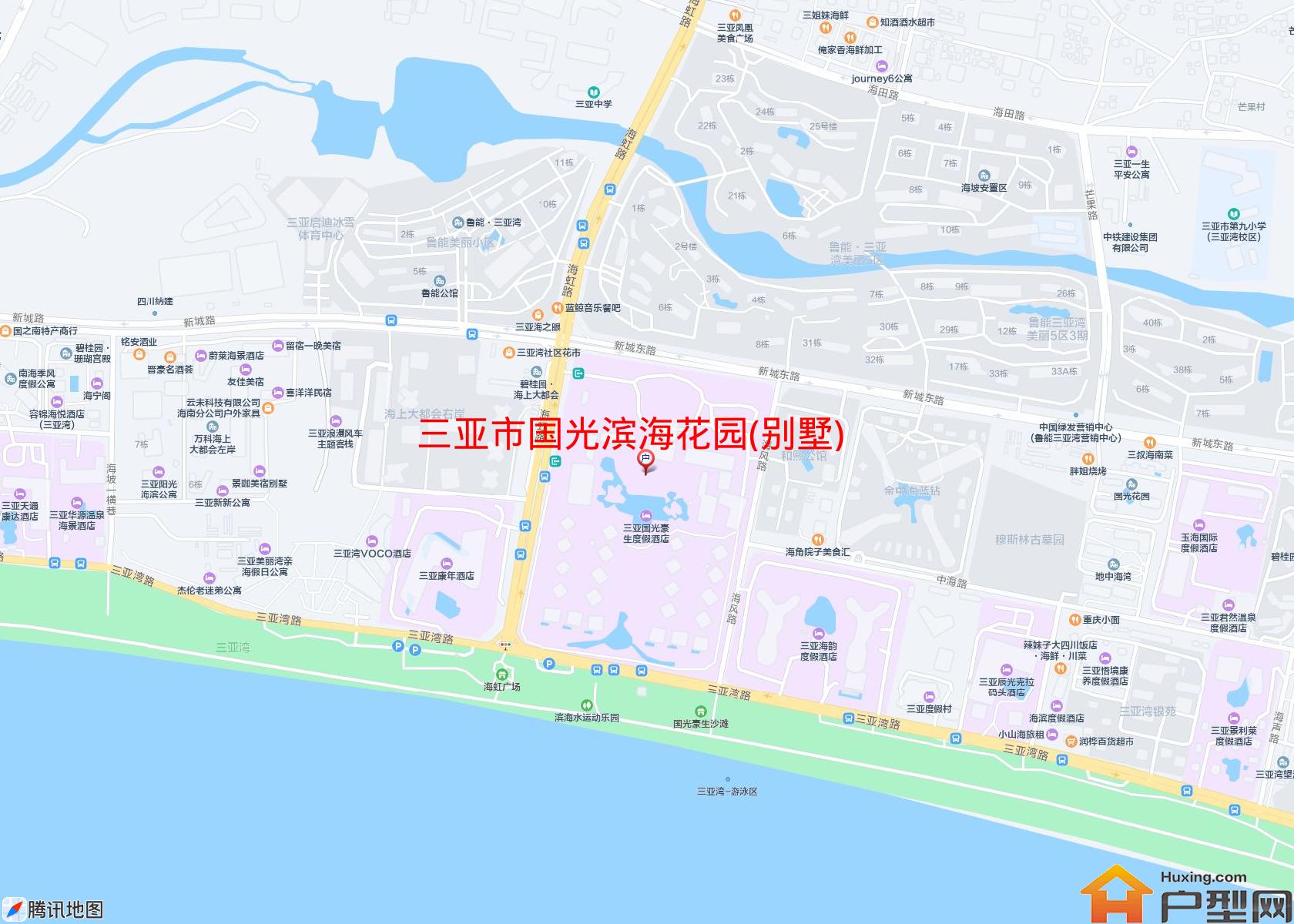 国光滨海花园(别墅)小区 - 户型网