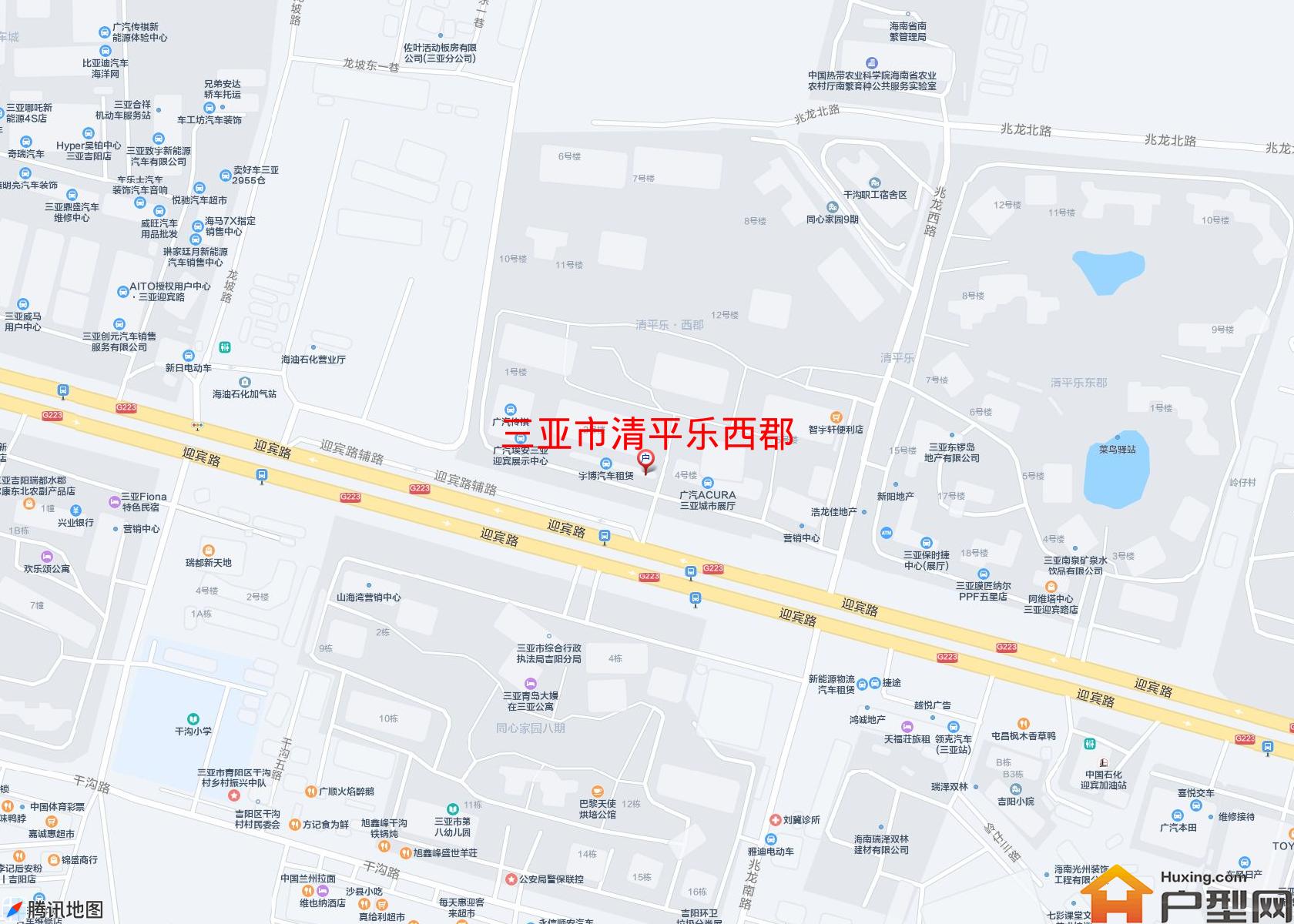 清平乐西郡小区 - 户型网