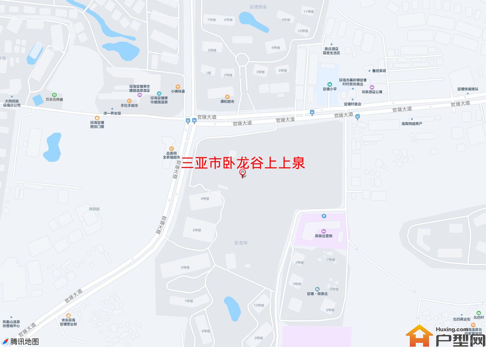 卧龙谷上上泉小区 - 户型网