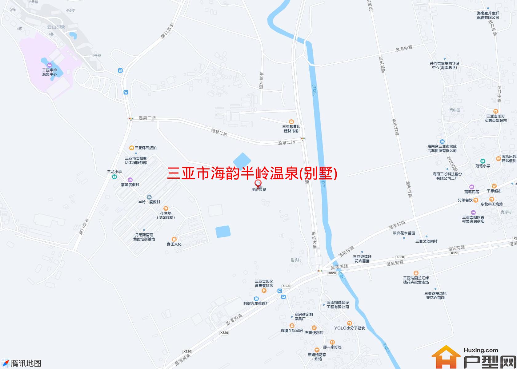 海韵半岭温泉(别墅)小区 - 户型网