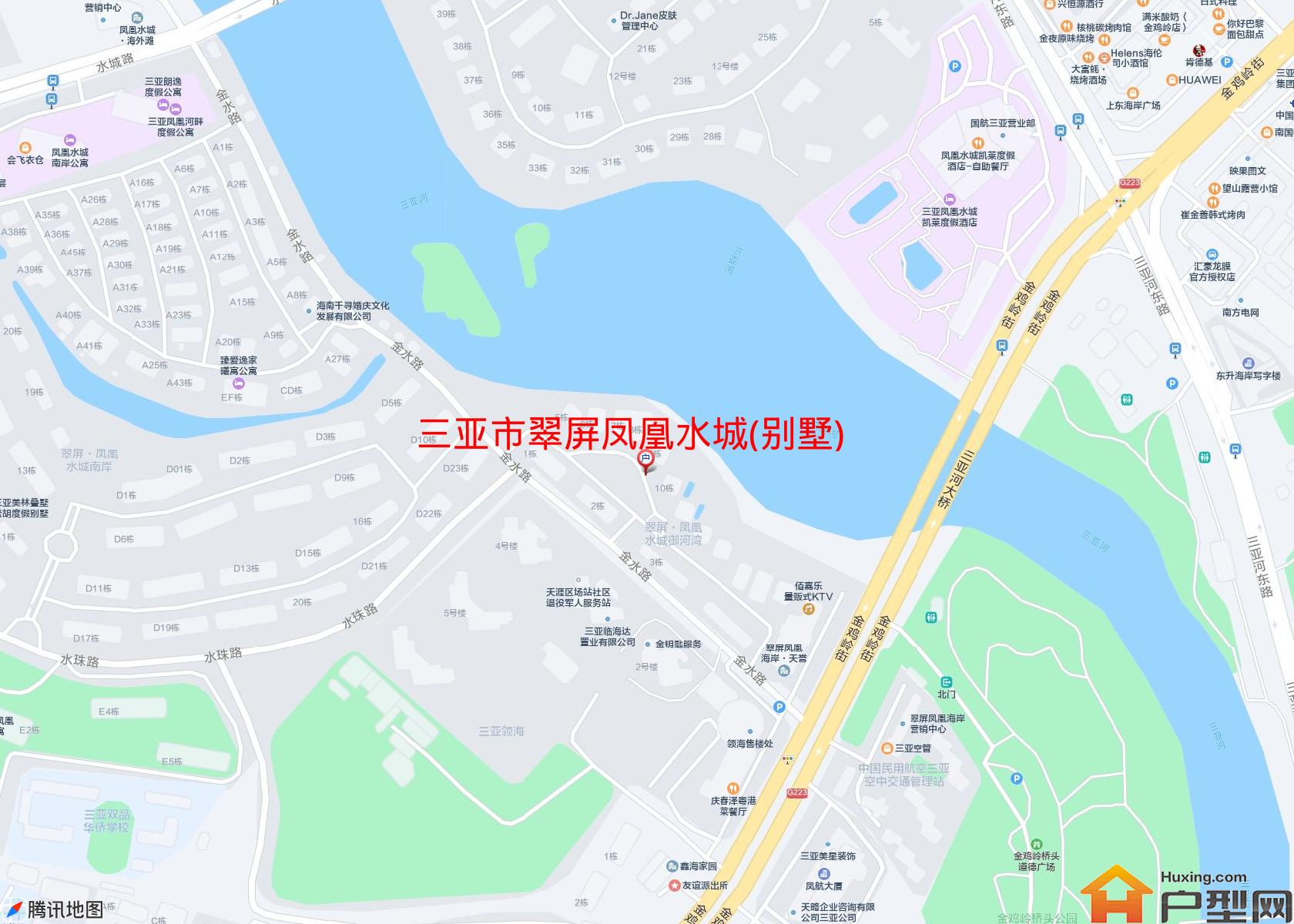 翠屏凤凰水城(别墅)小区 - 户型网