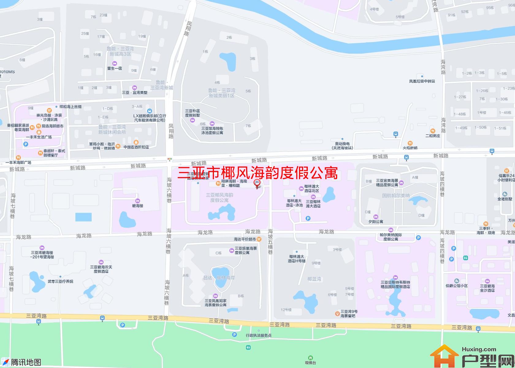 椰风海韵度假公寓小区 - 户型网