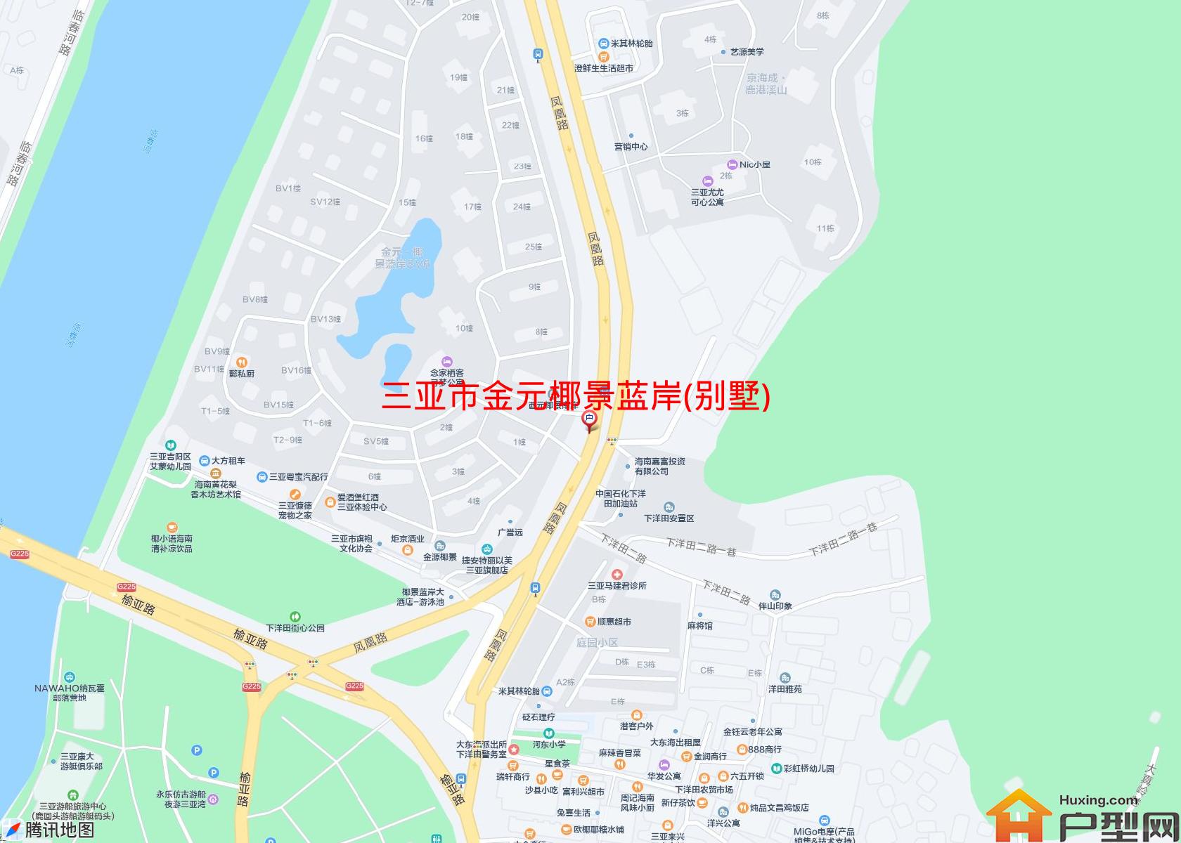 金元椰景蓝岸(别墅)小区 - 户型网
