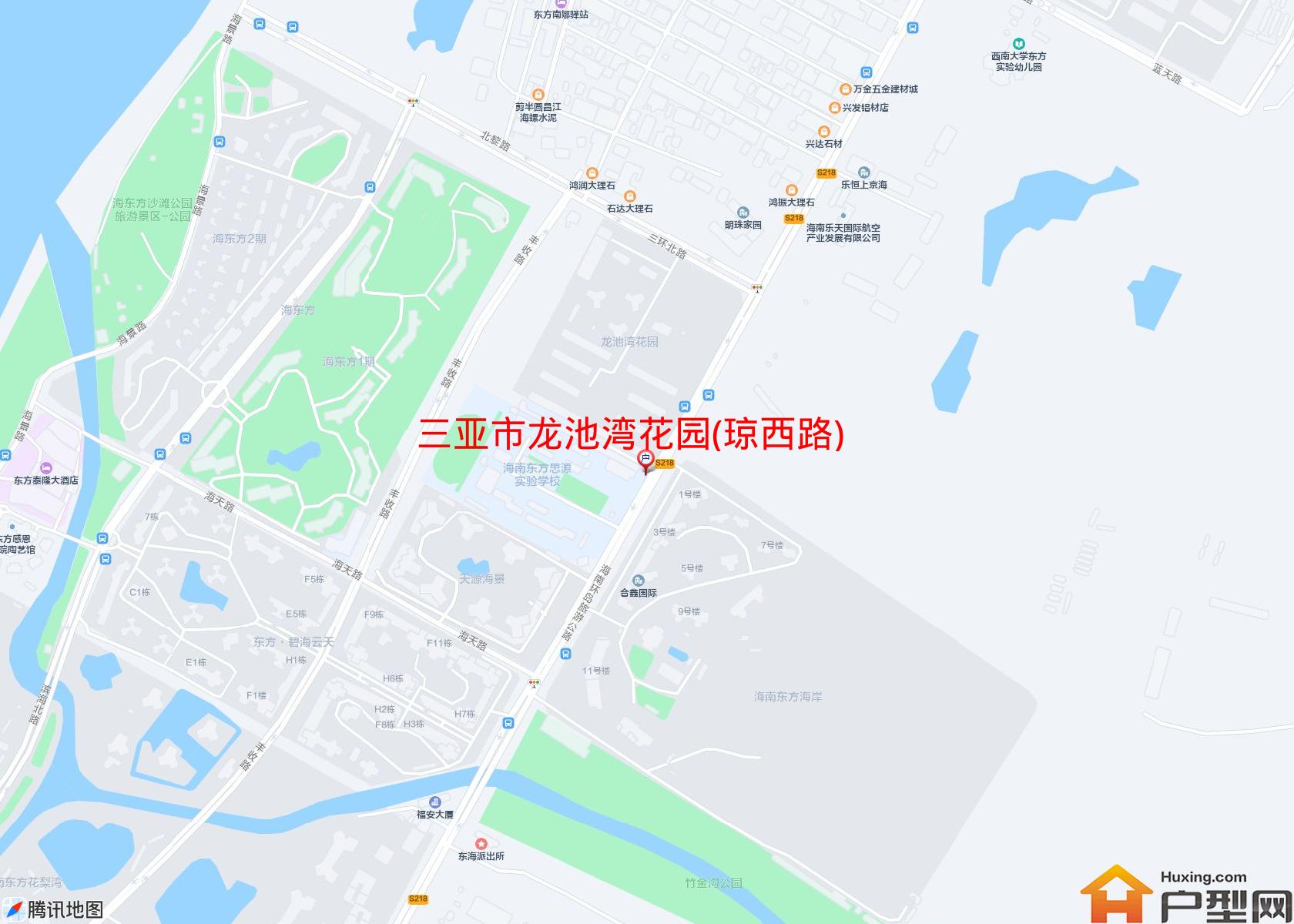 龙池湾花园(琼西路)小区 - 户型网
