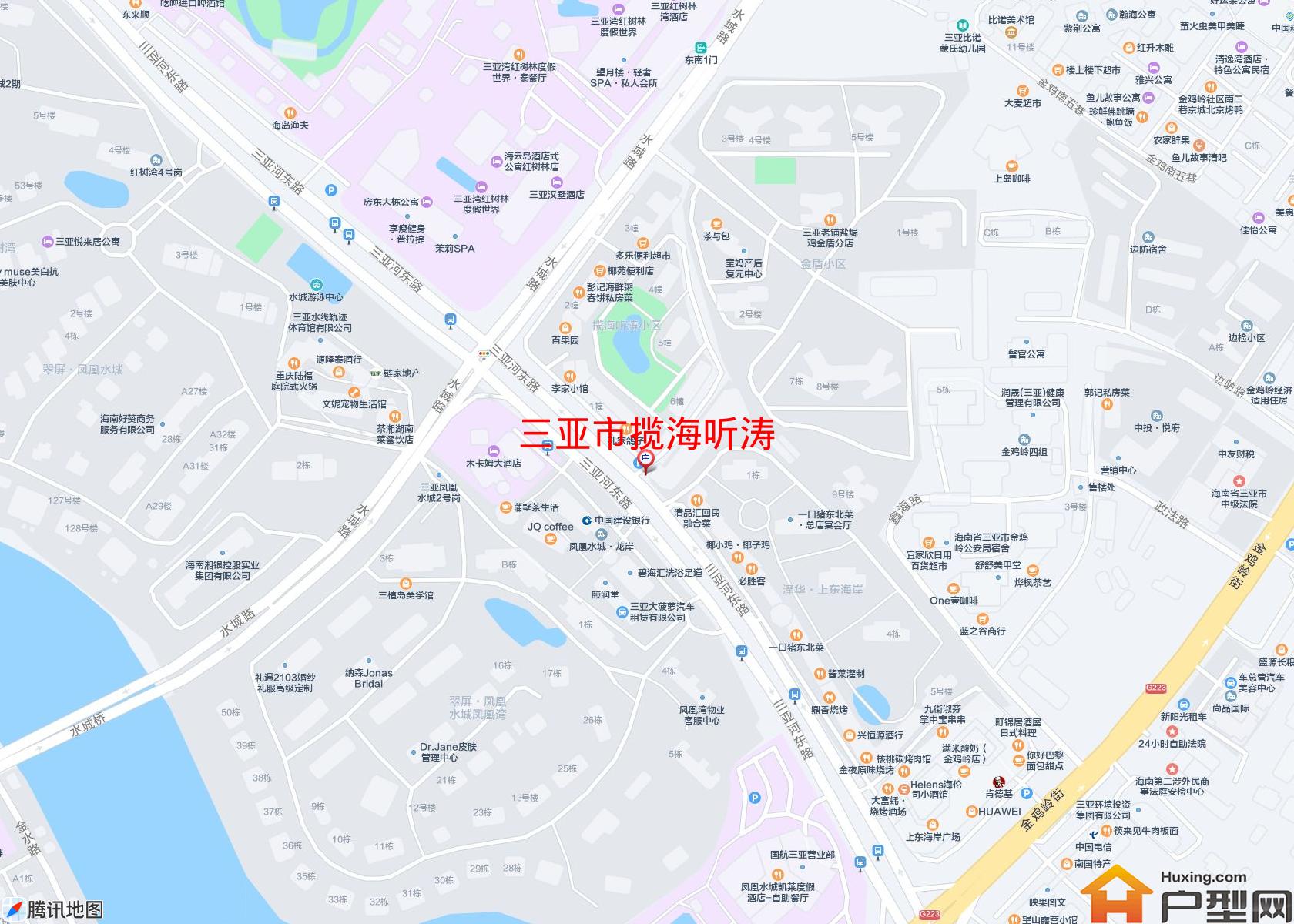 揽海听涛小区 - 户型网