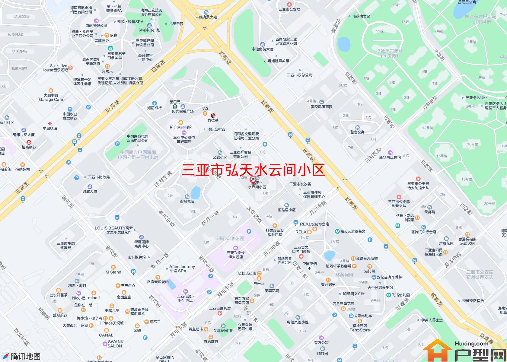 弘天水云间小区小区 - 户型网