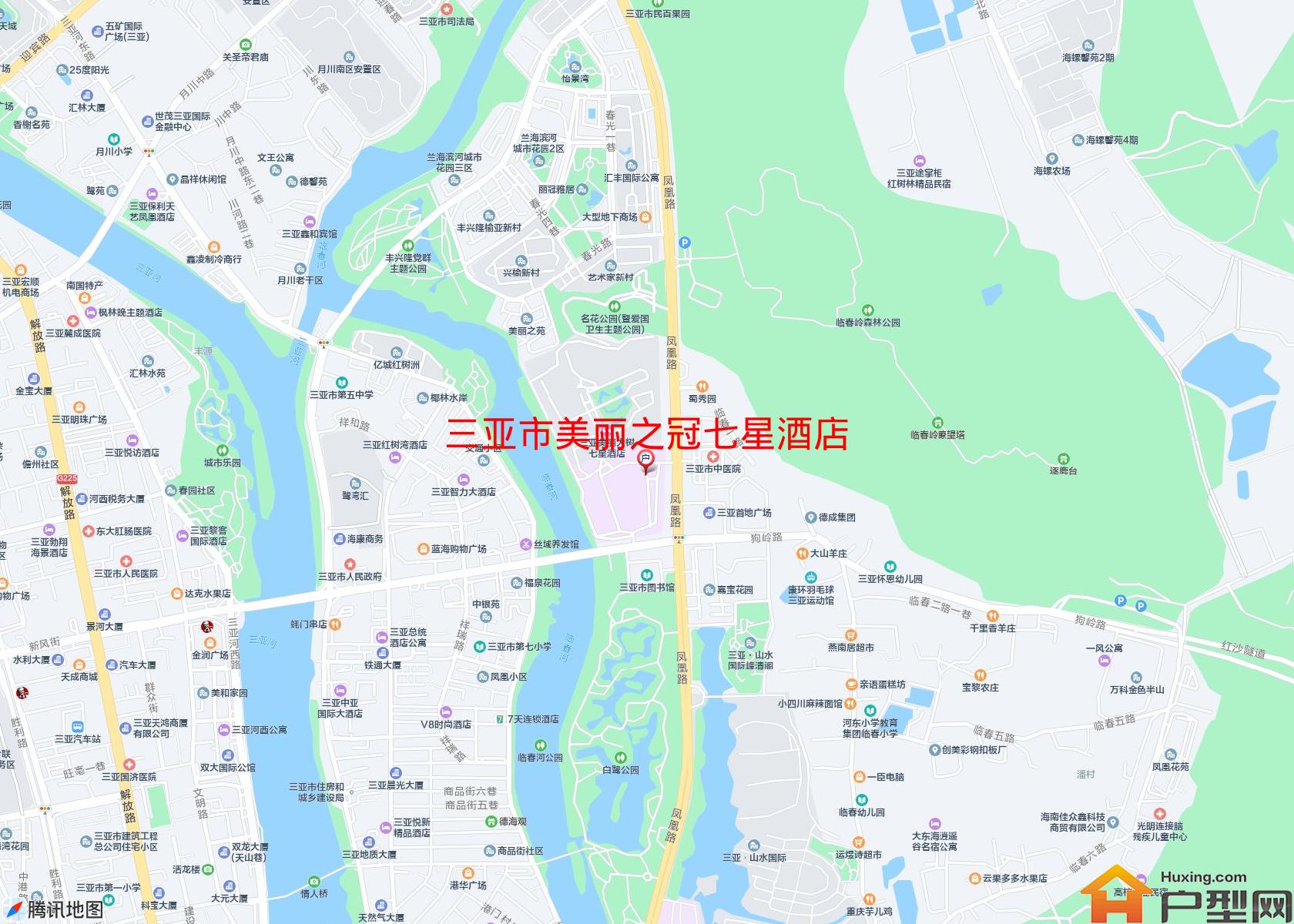 美丽之冠七星酒店小区 - 户型网