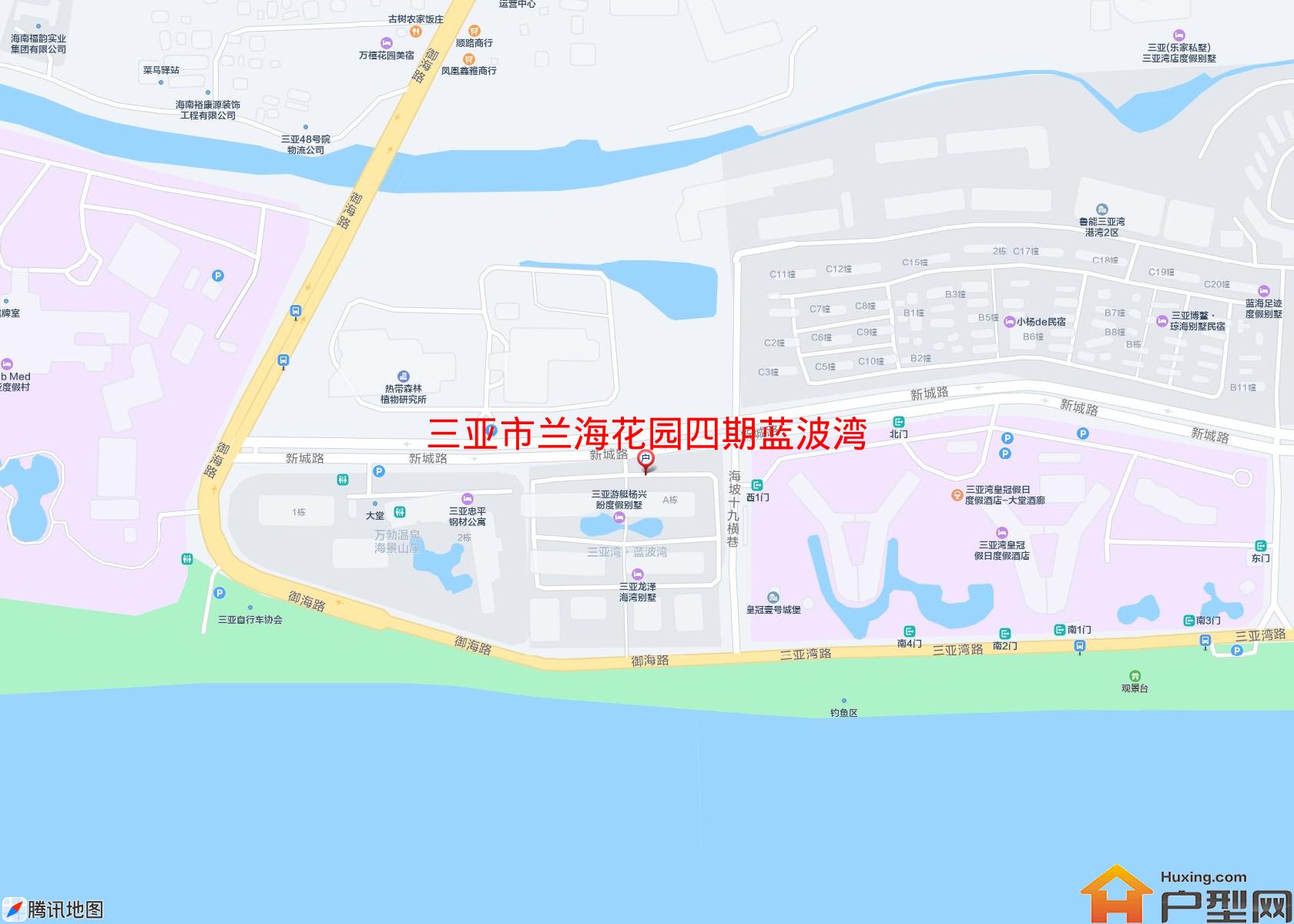 兰海花园四期蓝波湾小区 - 户型网