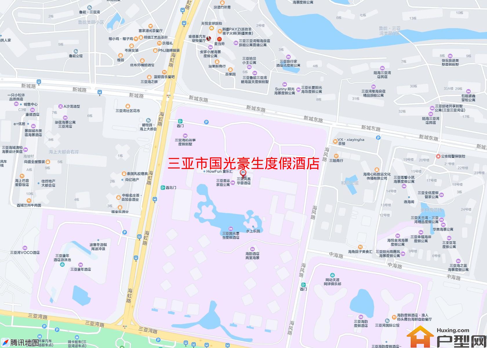 国光豪生度假酒店小区 - 户型网