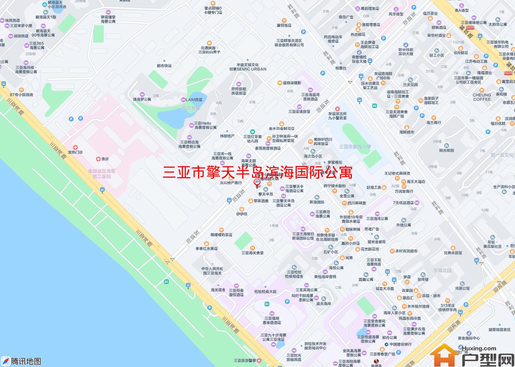 擎天半岛滨海国际公寓小区 - 户型网