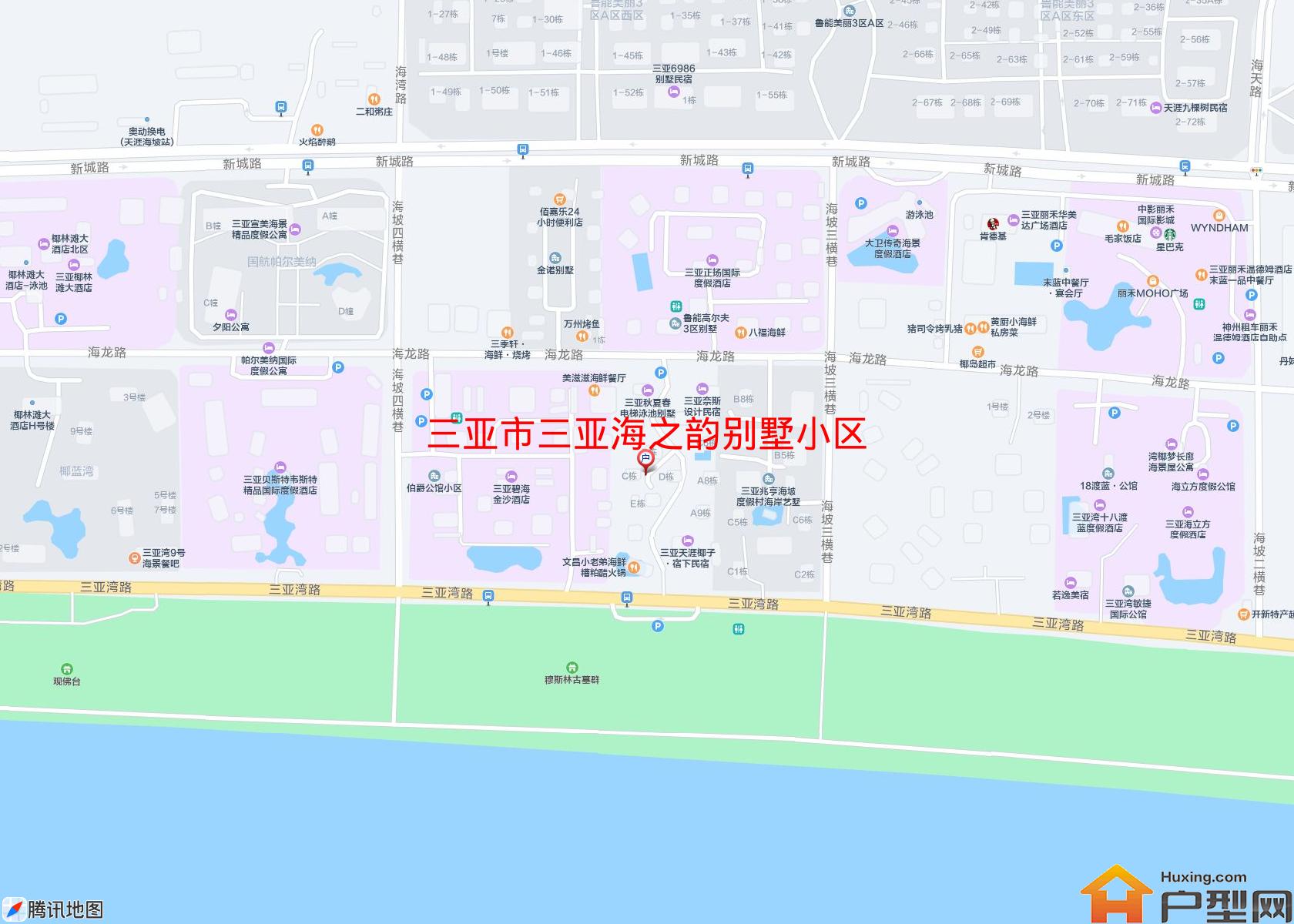 三亚海之韵别墅小区小区 - 户型网