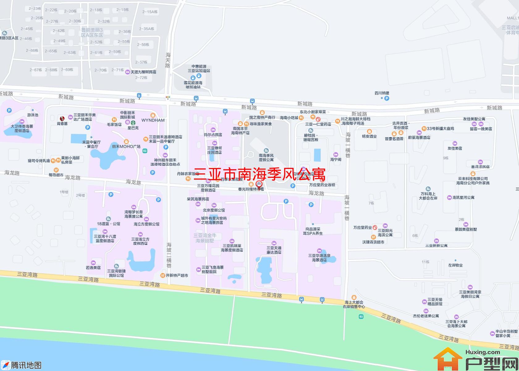 南海季风公寓小区 - 户型网
