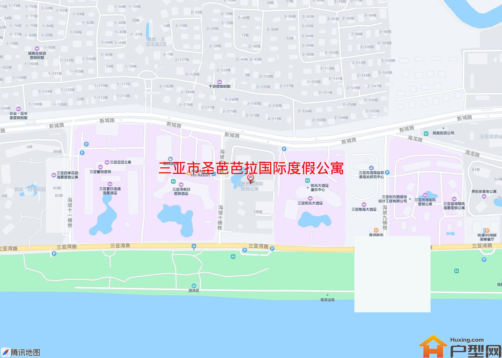 圣芭芭拉国际度假公寓小区 - 户型网