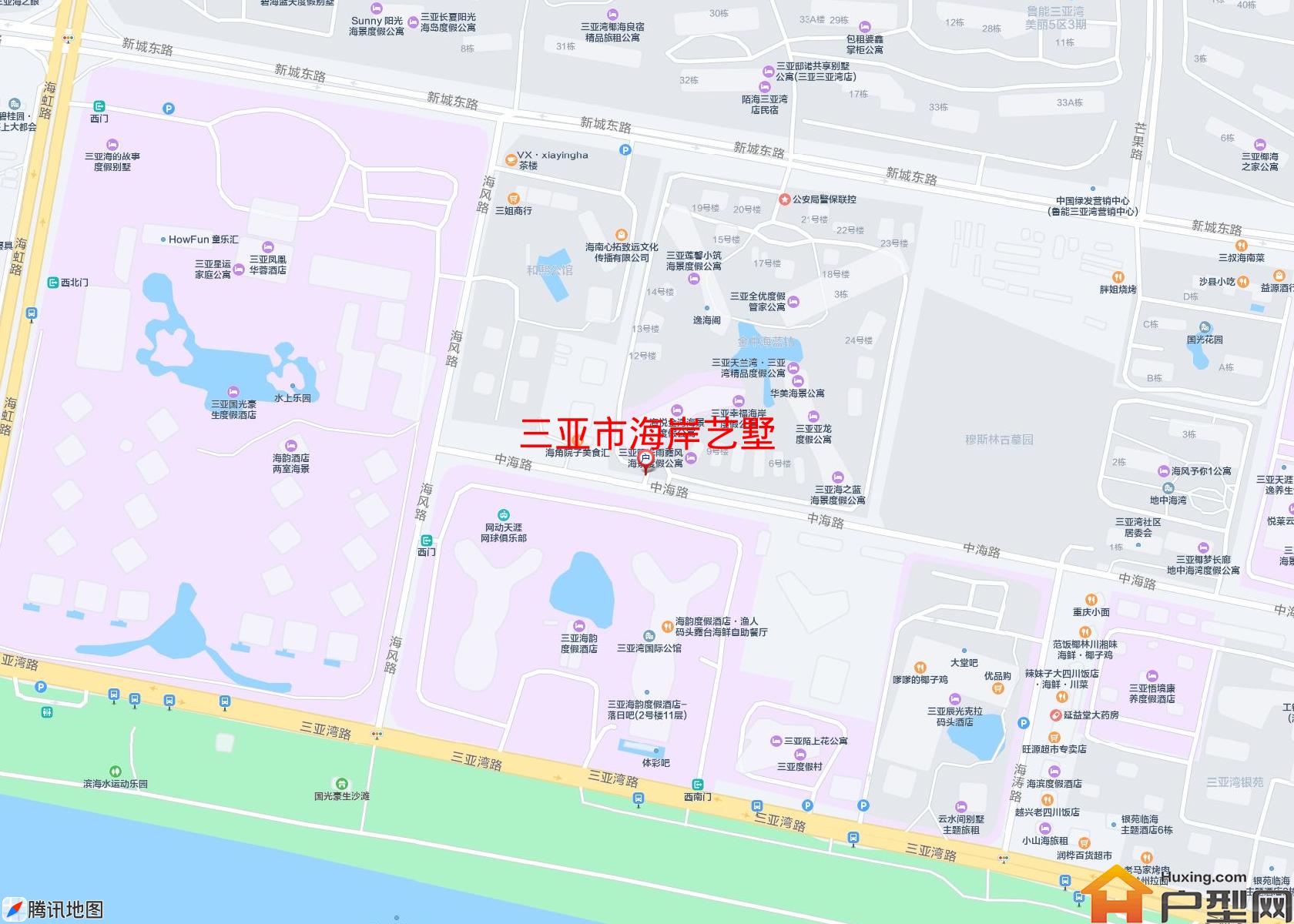 海岸艺墅小区 - 户型网