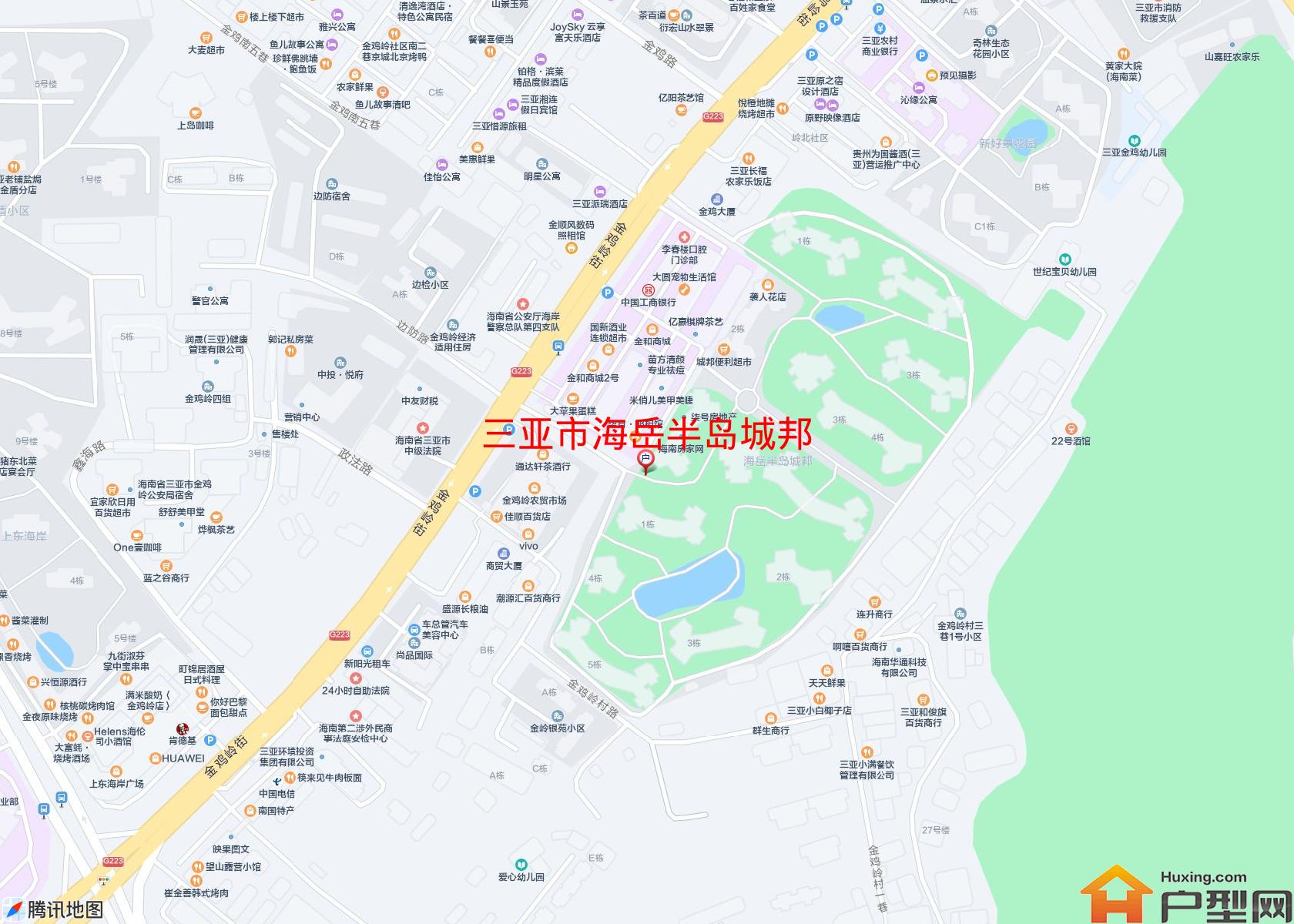 海岳半岛城邦小区 - 户型网