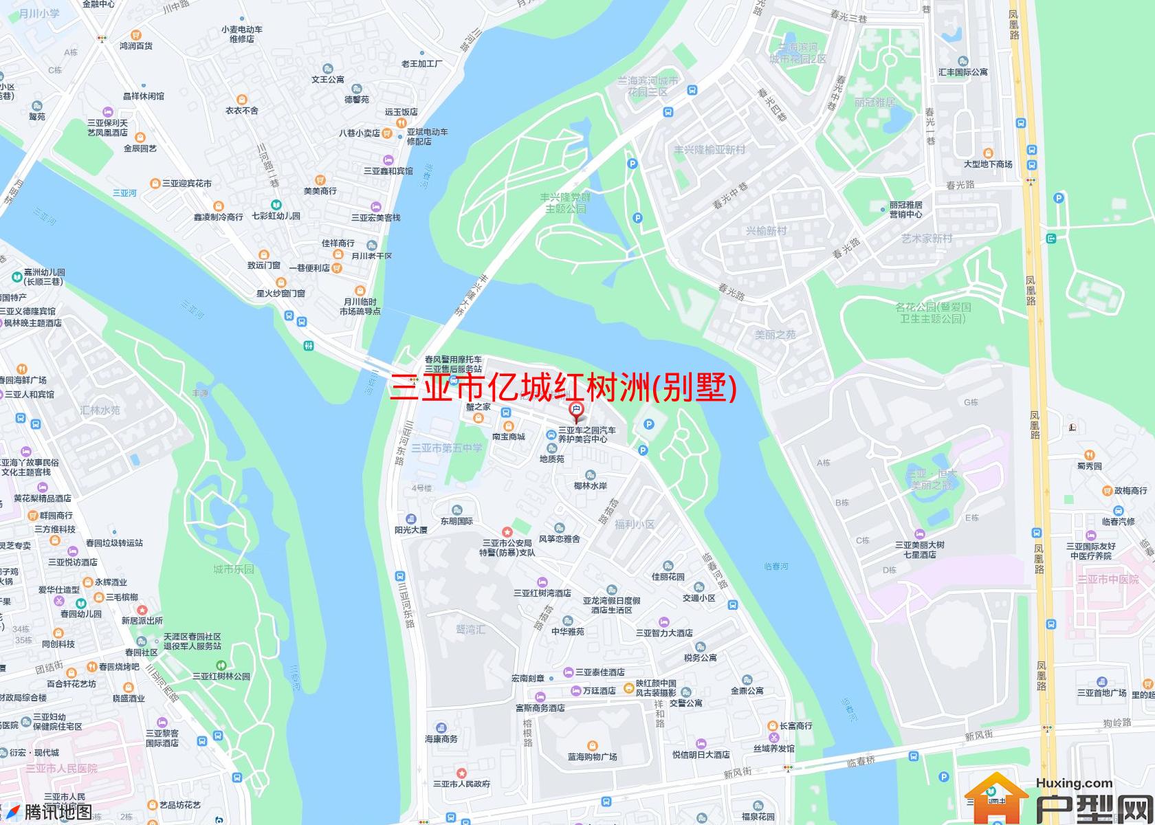 亿城红树洲(别墅)小区 - 户型网