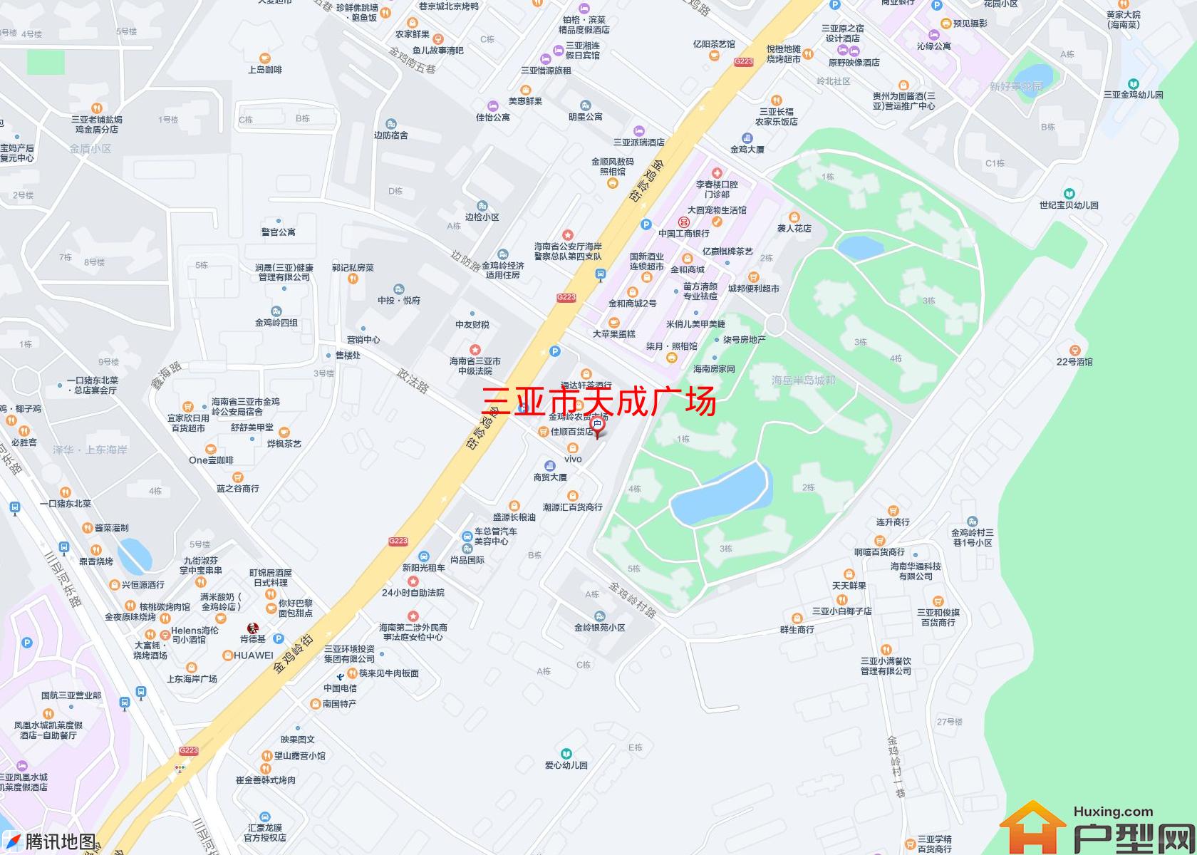 天成广场小区 - 户型网