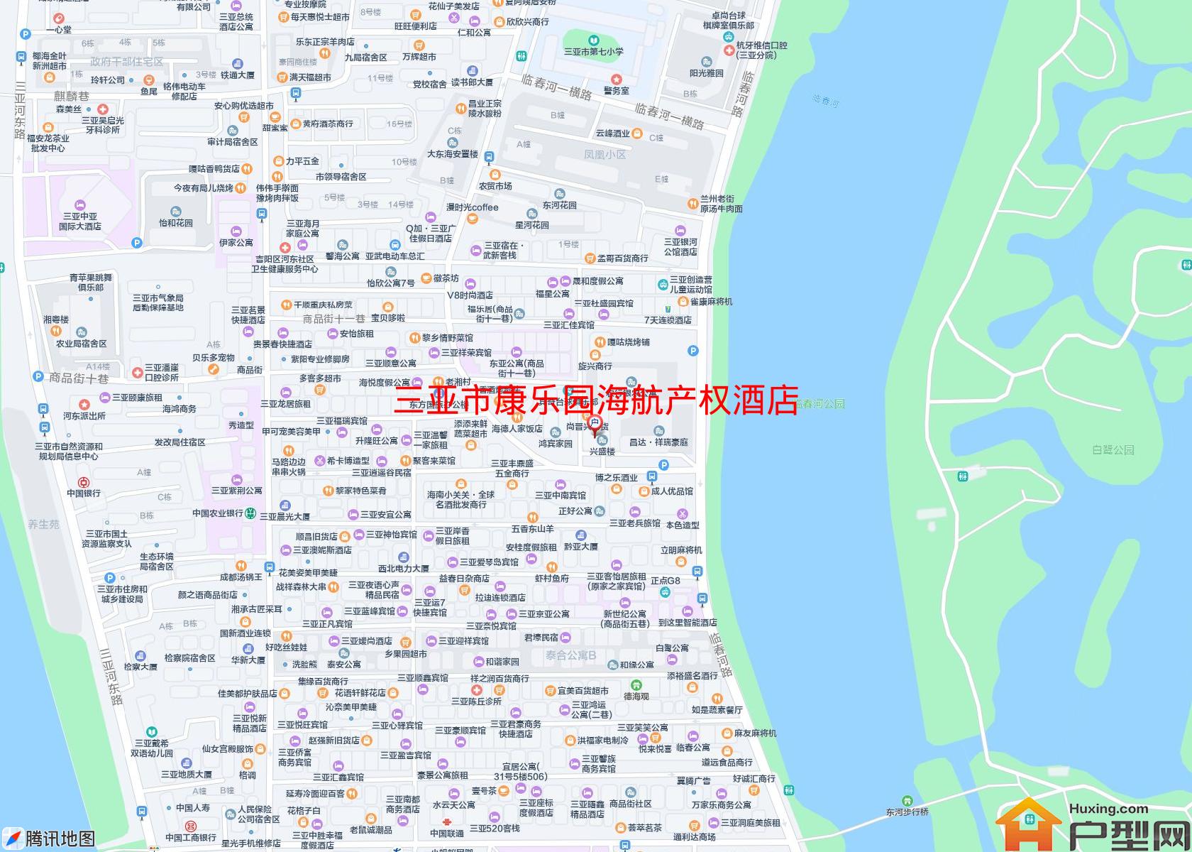康乐园海航产权酒店小区 - 户型网