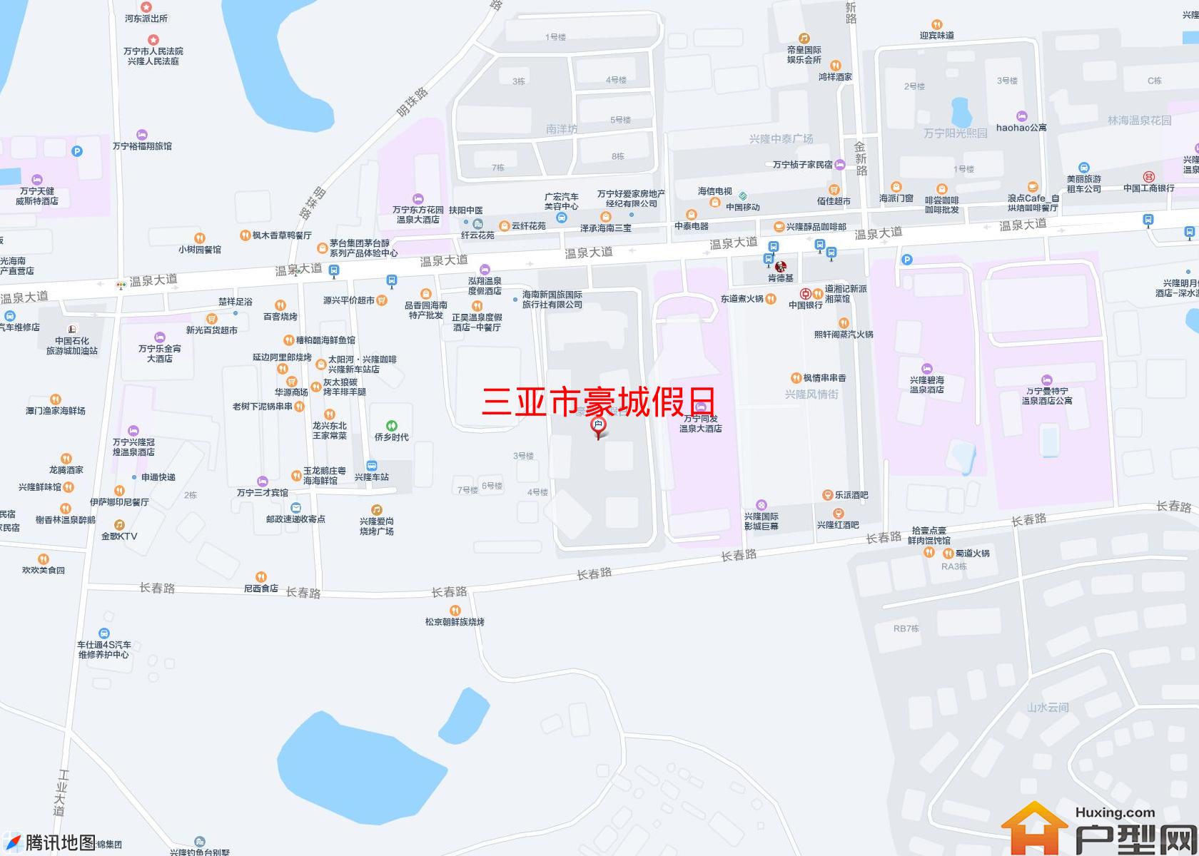豪城假日小区 - 户型网