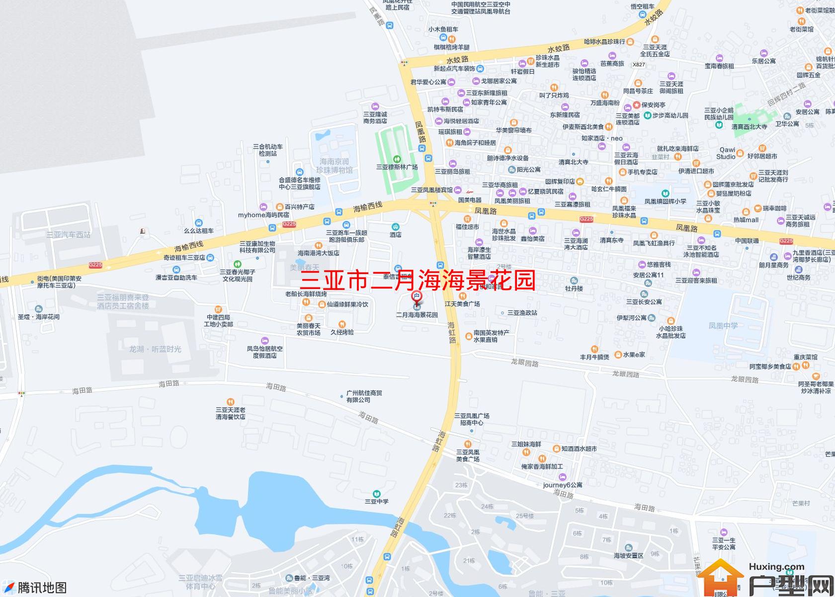 二月海海景花园小区 - 户型网