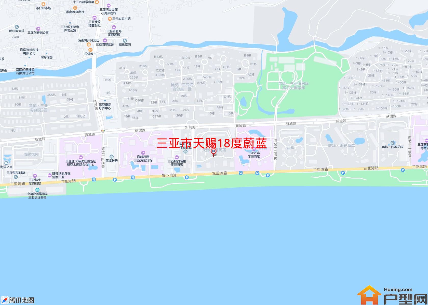 天赐18度蔚蓝小区 - 户型网