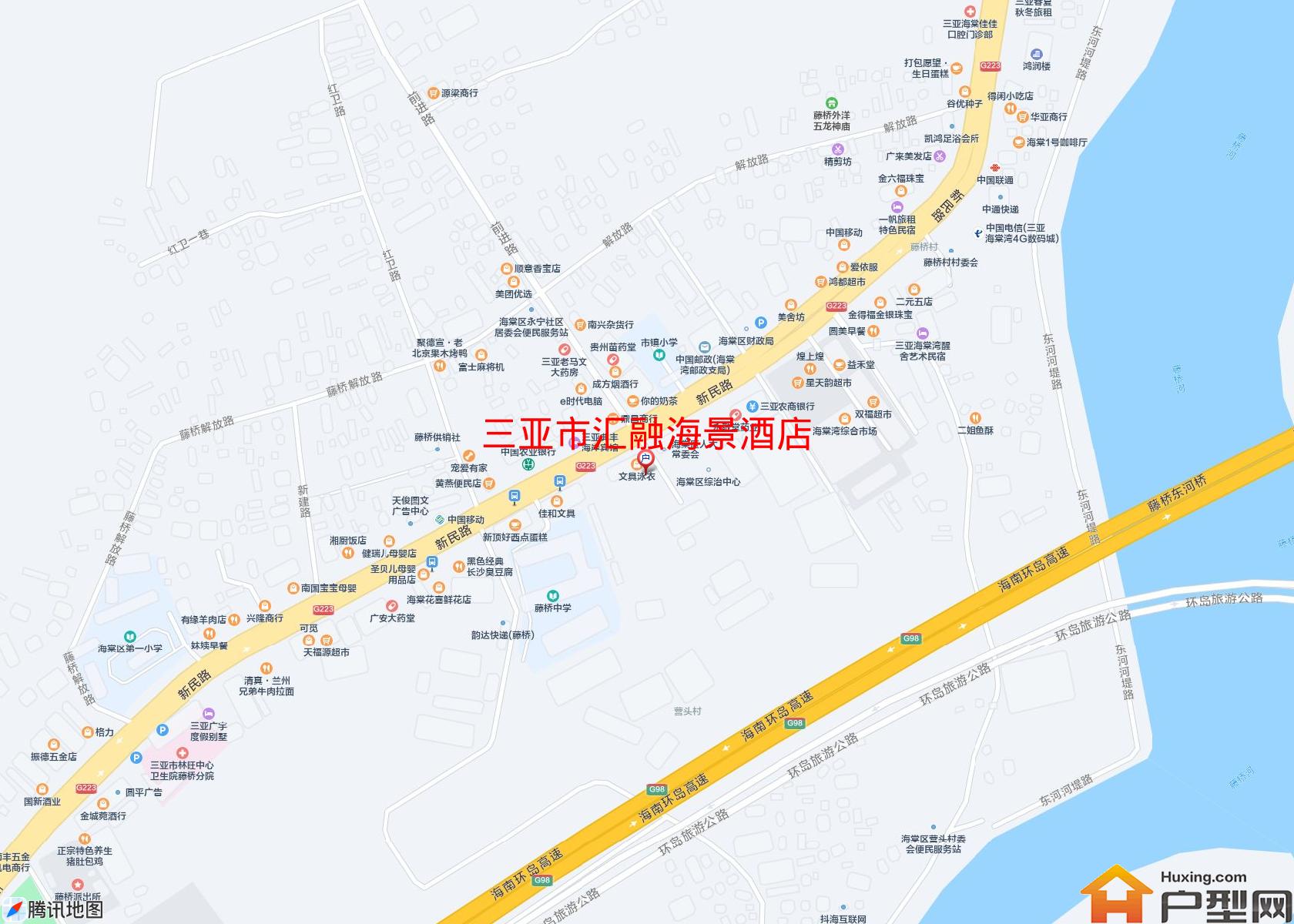 汇融海景酒店小区 - 户型网