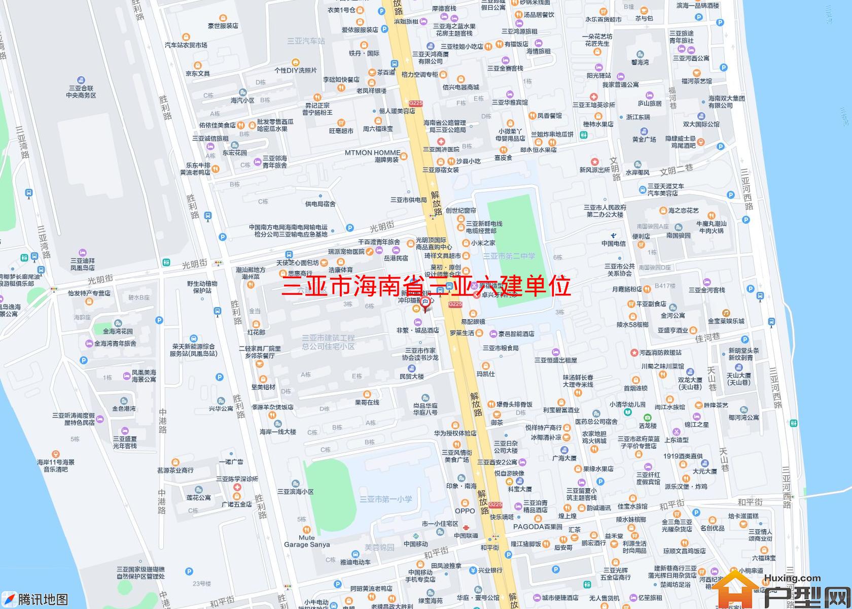 海南省三亚六建单位小区 - 户型网