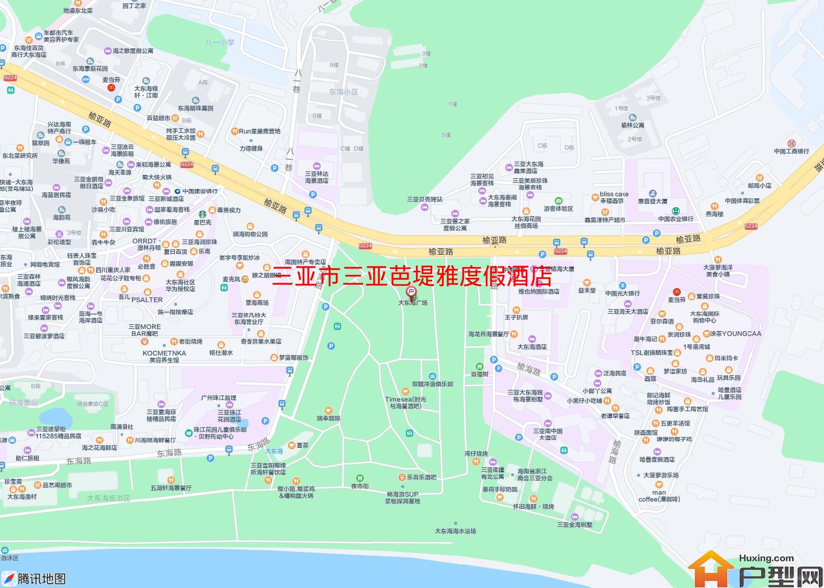 三亚芭堤雅度假酒店小区 - 户型网 三亚芭堤雅度假酒店小区 - 户型网