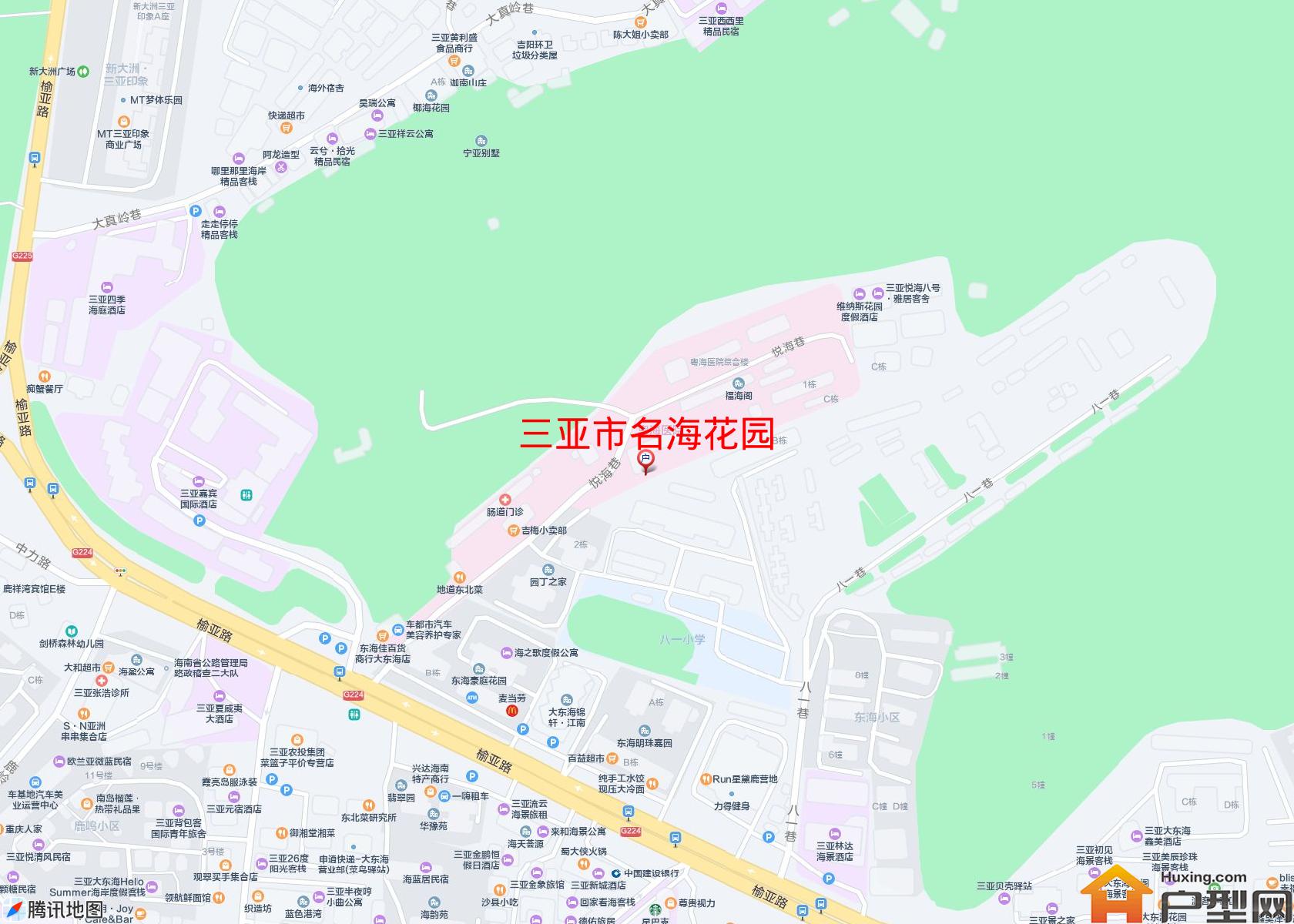 名海花园小区 - 户型网