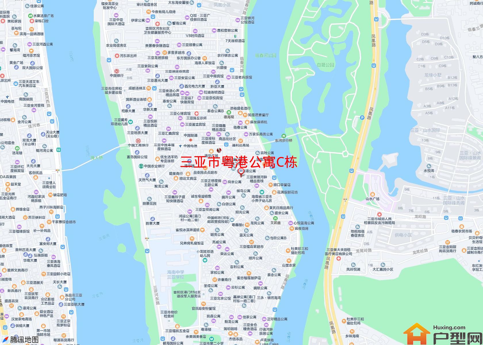 粤港公寓C栋小区 - 户型网