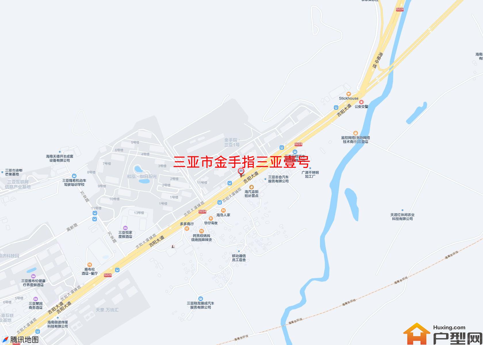金手指三亚壹号小区 - 户型网