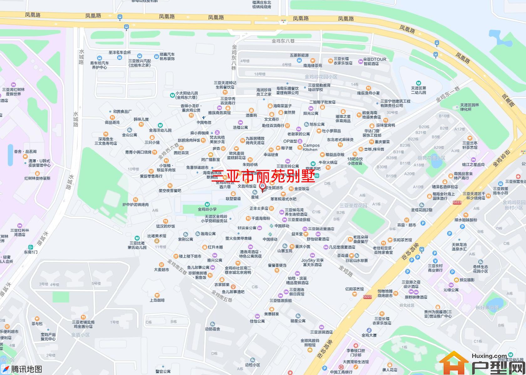 丽苑别墅小区 - 户型网