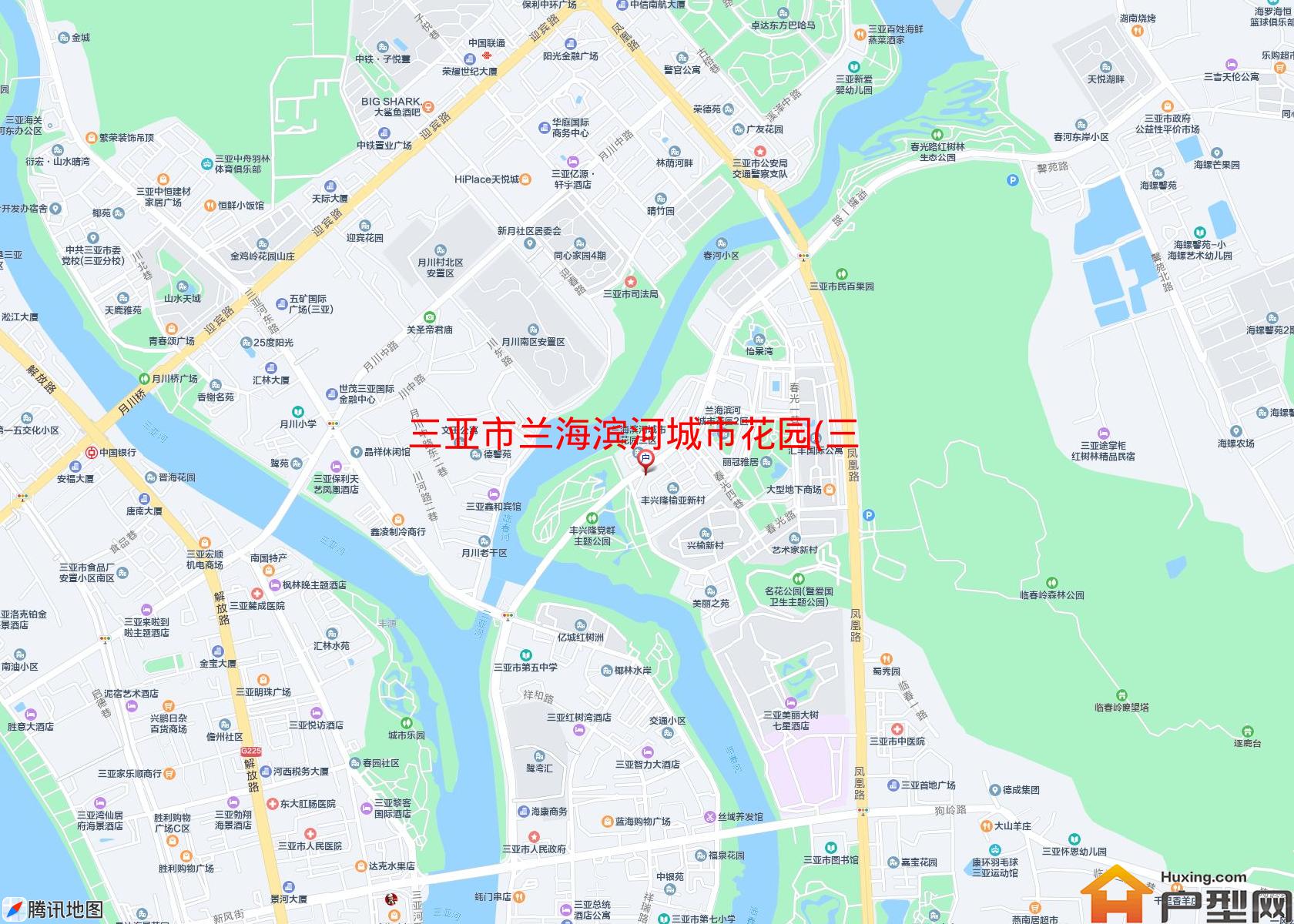 兰海滨河城市花园(三区)小区 - 户型网