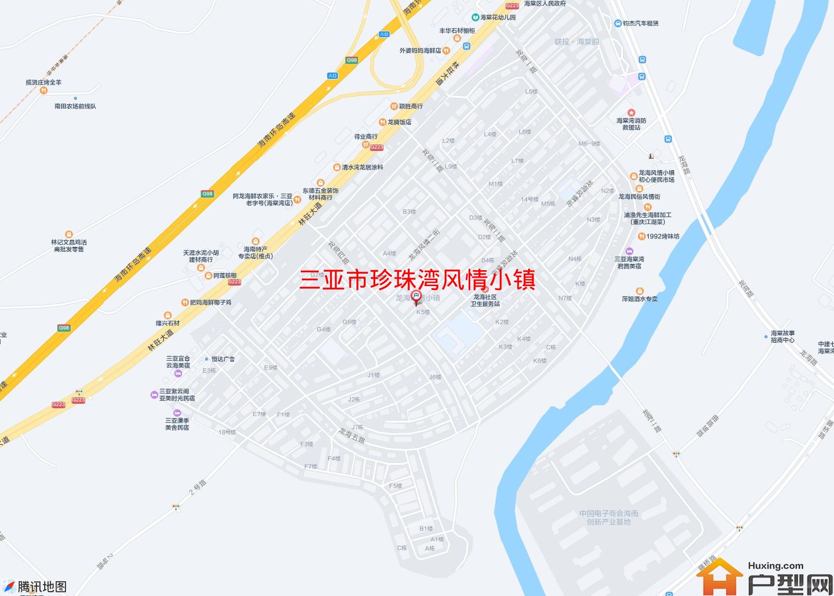 珍珠湾风情小镇小区 - 户型网