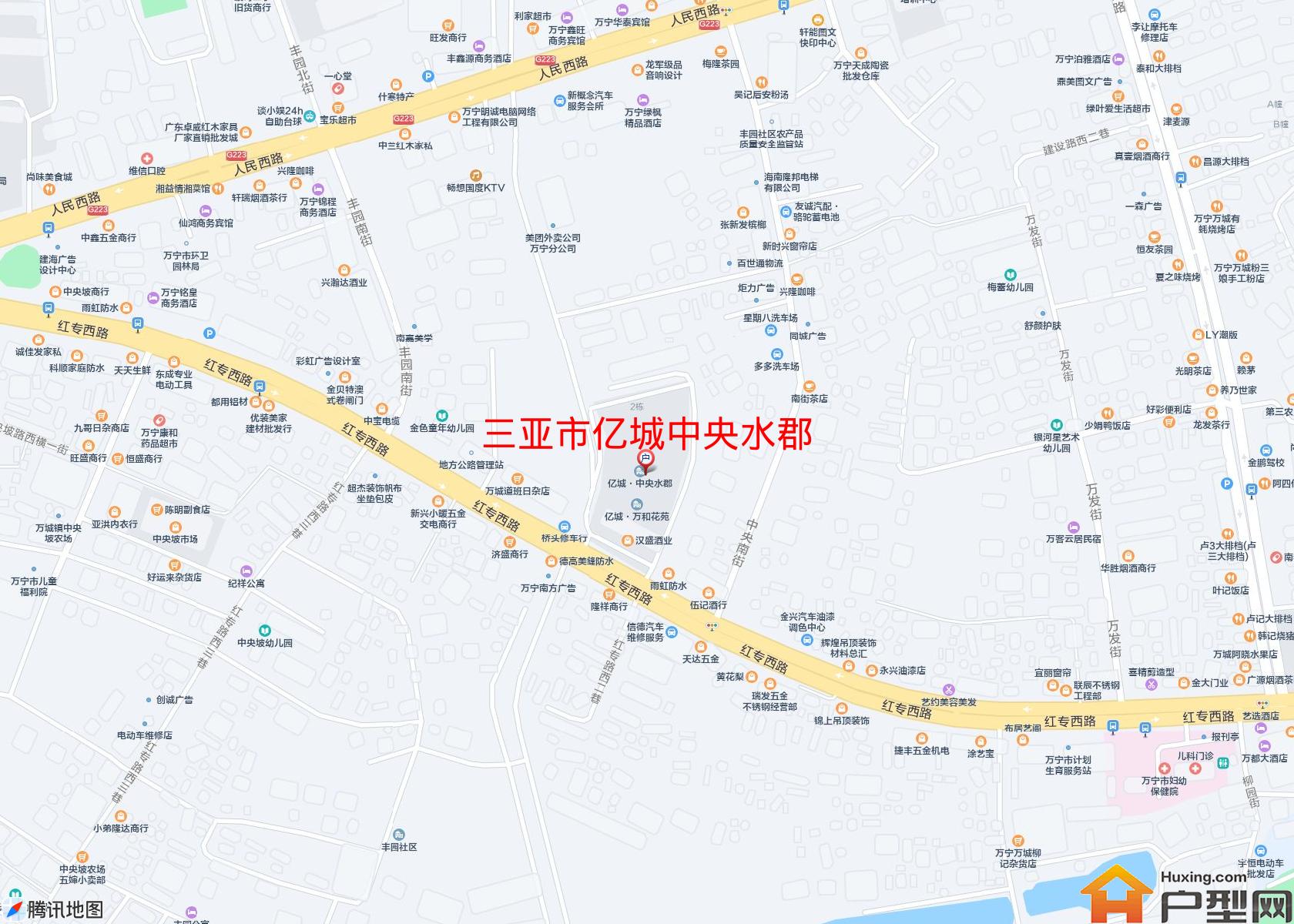 亿城中央水郡小区 - 户型网