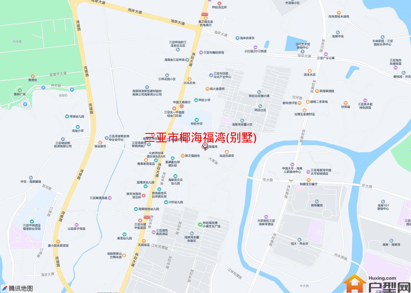 椰海福湾(别墅)小区 - 户型网