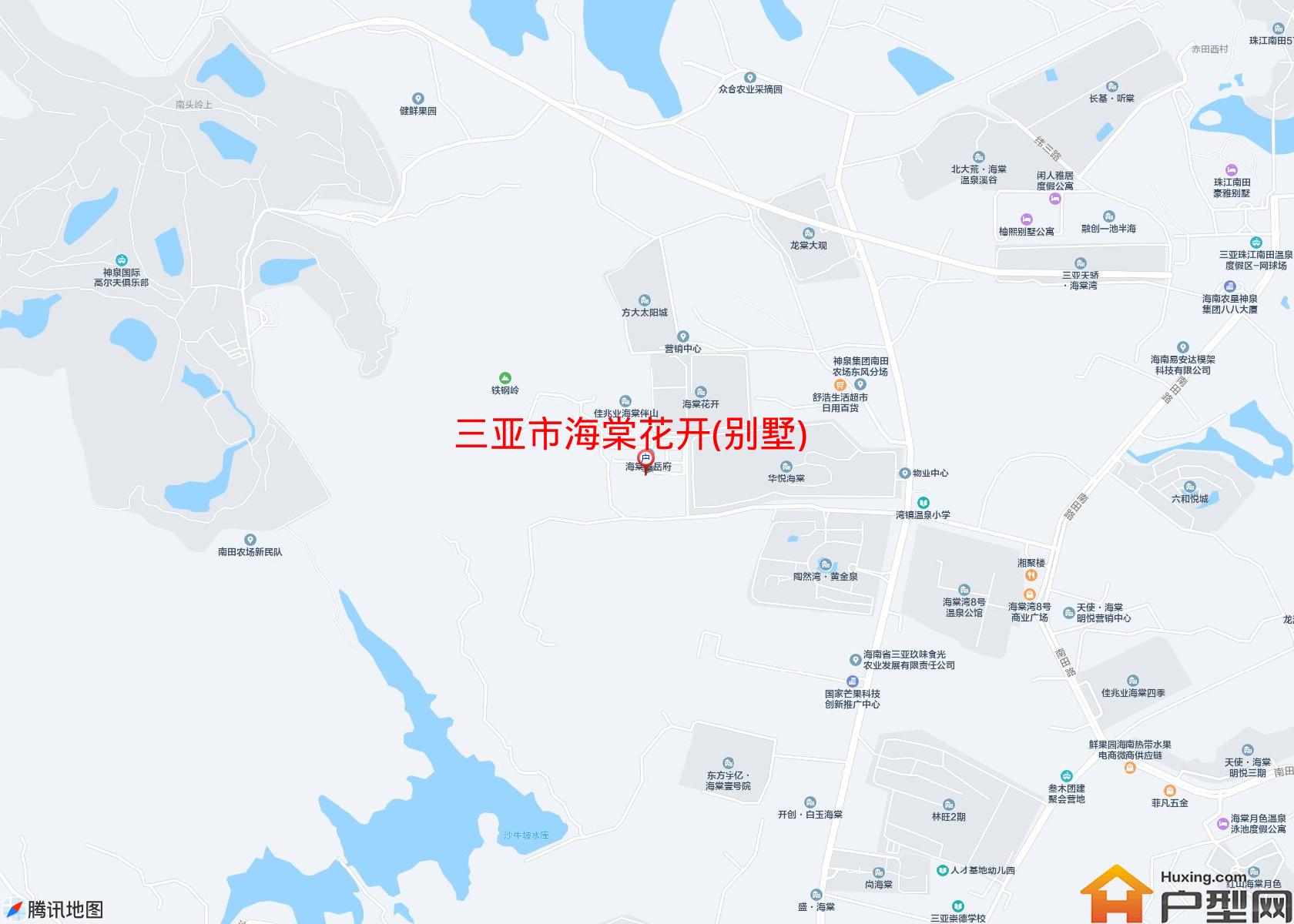 海棠花开(别墅)小区 - 户型网