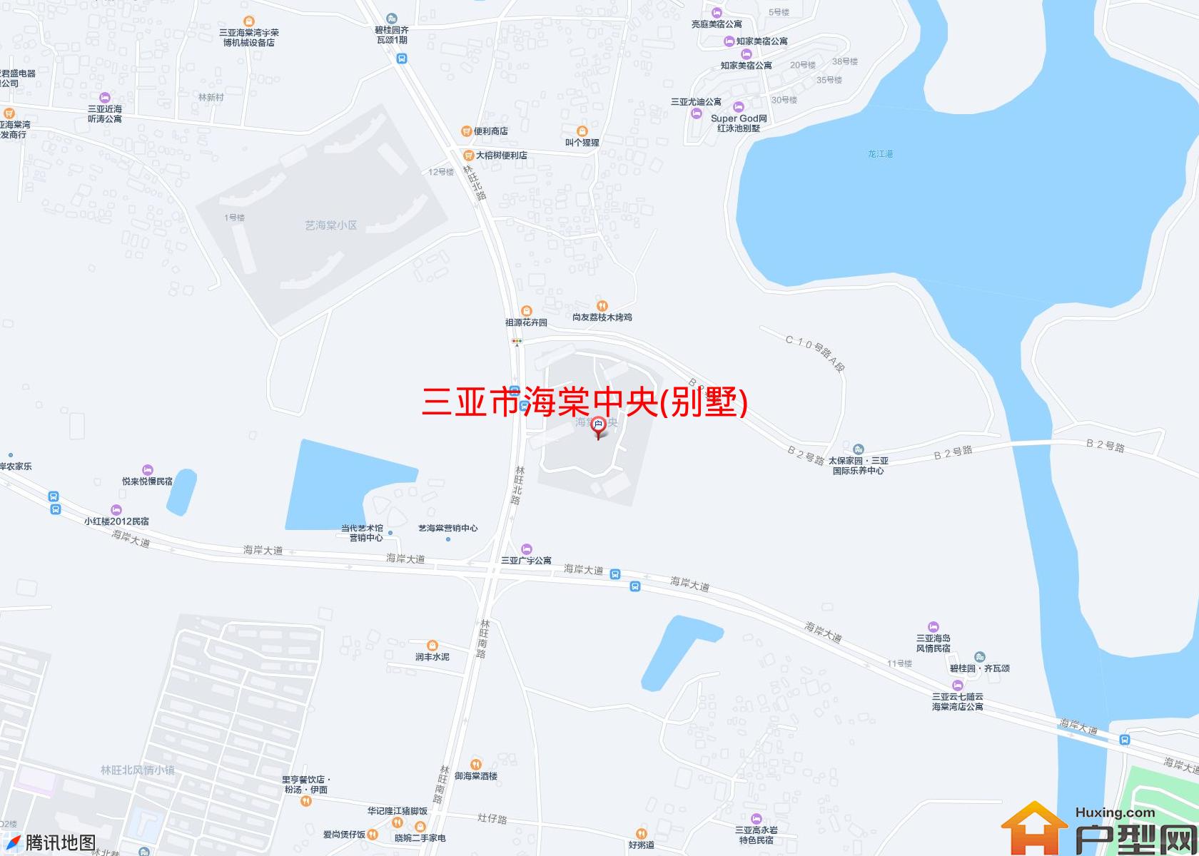 海棠中央(别墅)小区 - 户型网